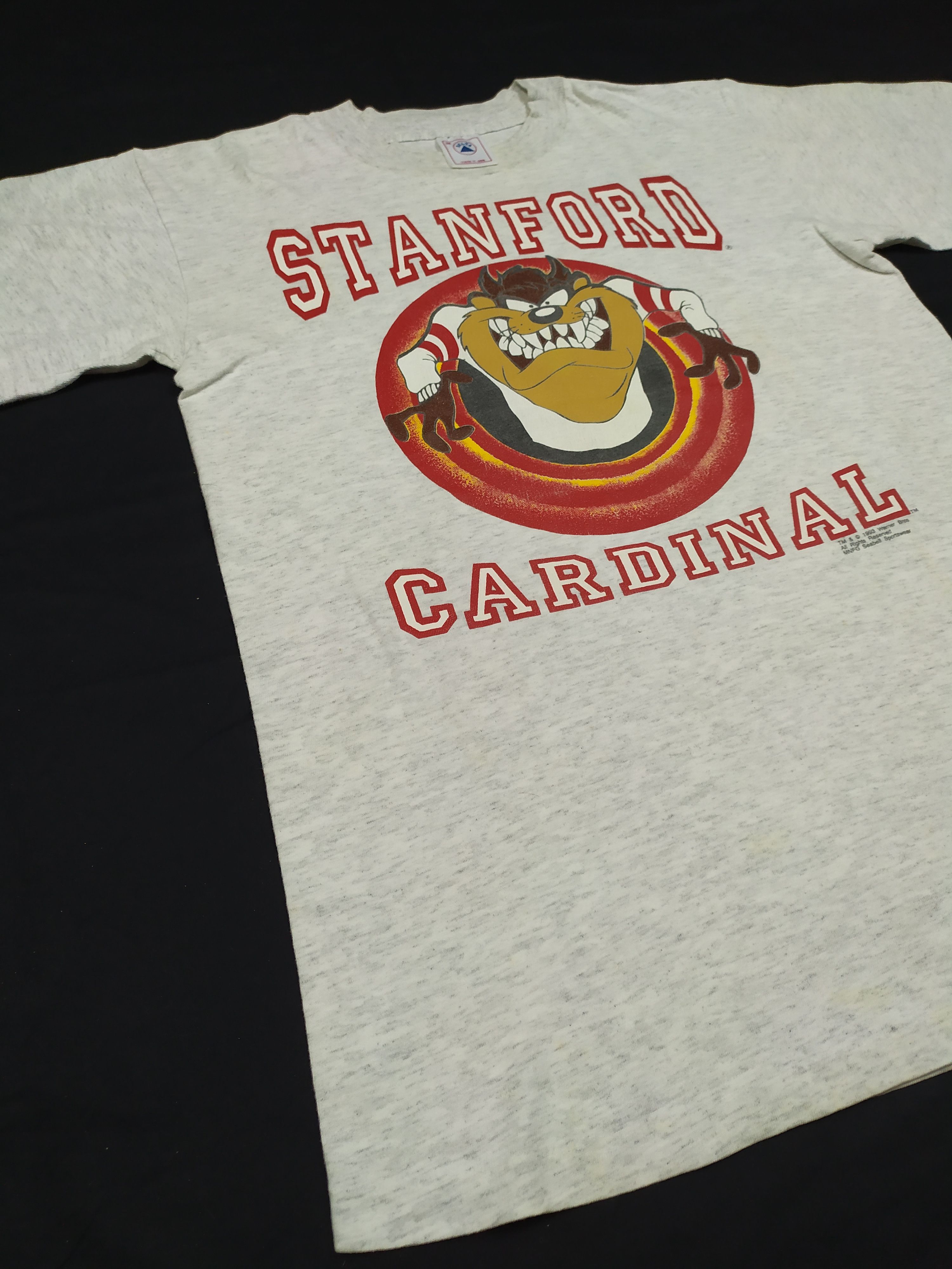 Vintage VINTAGE TAZ MANIA EVILS STANFORD CARDINAL 1993 T SHIRT Size US M / EU 48-50 / 2 - 8 Thumbnail