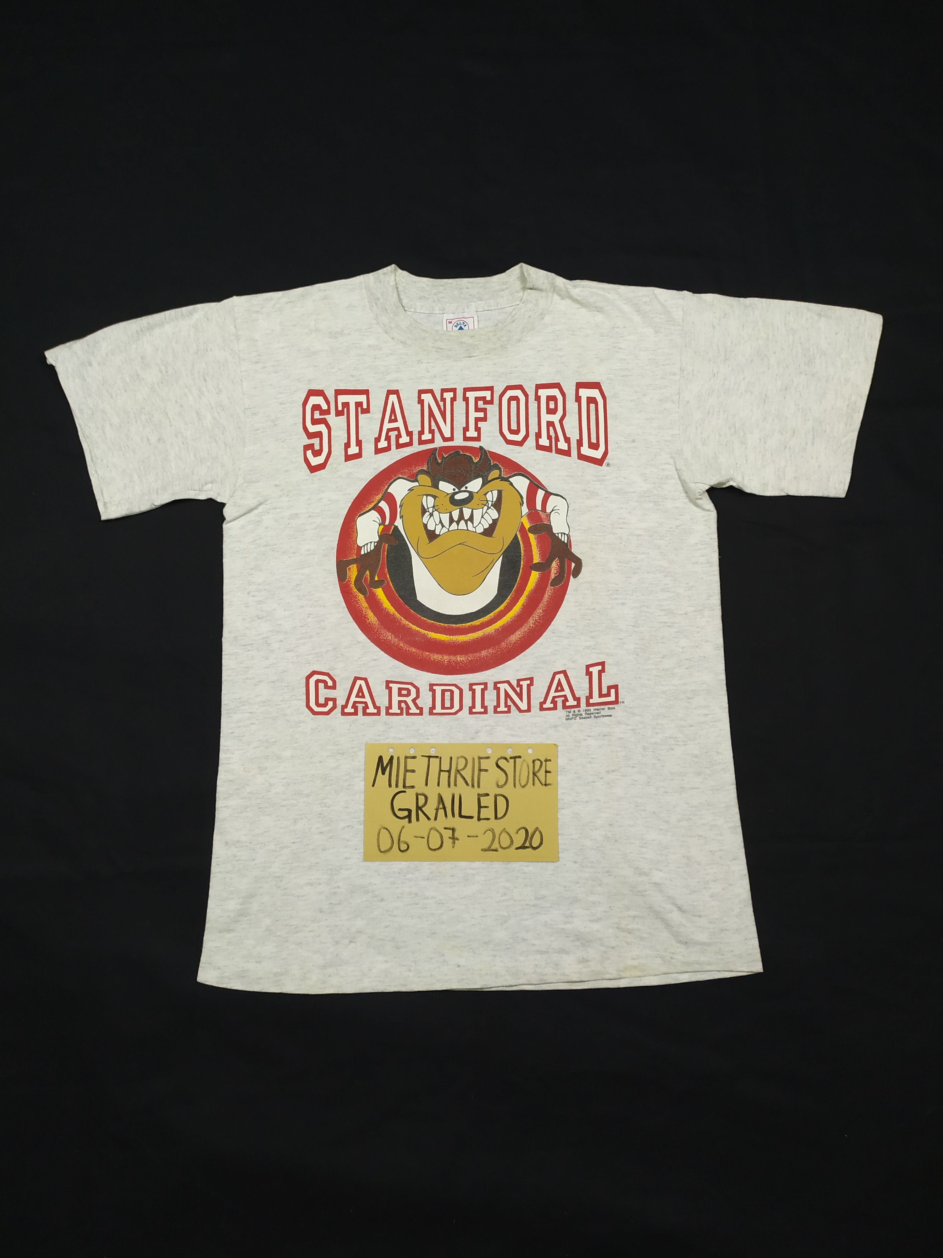 Vintage VINTAGE TAZ MANIA EVILS STANFORD CARDINAL 1993 T SHIRT Size US M / EU 48-50 / 2 - 1 Thumbnail
