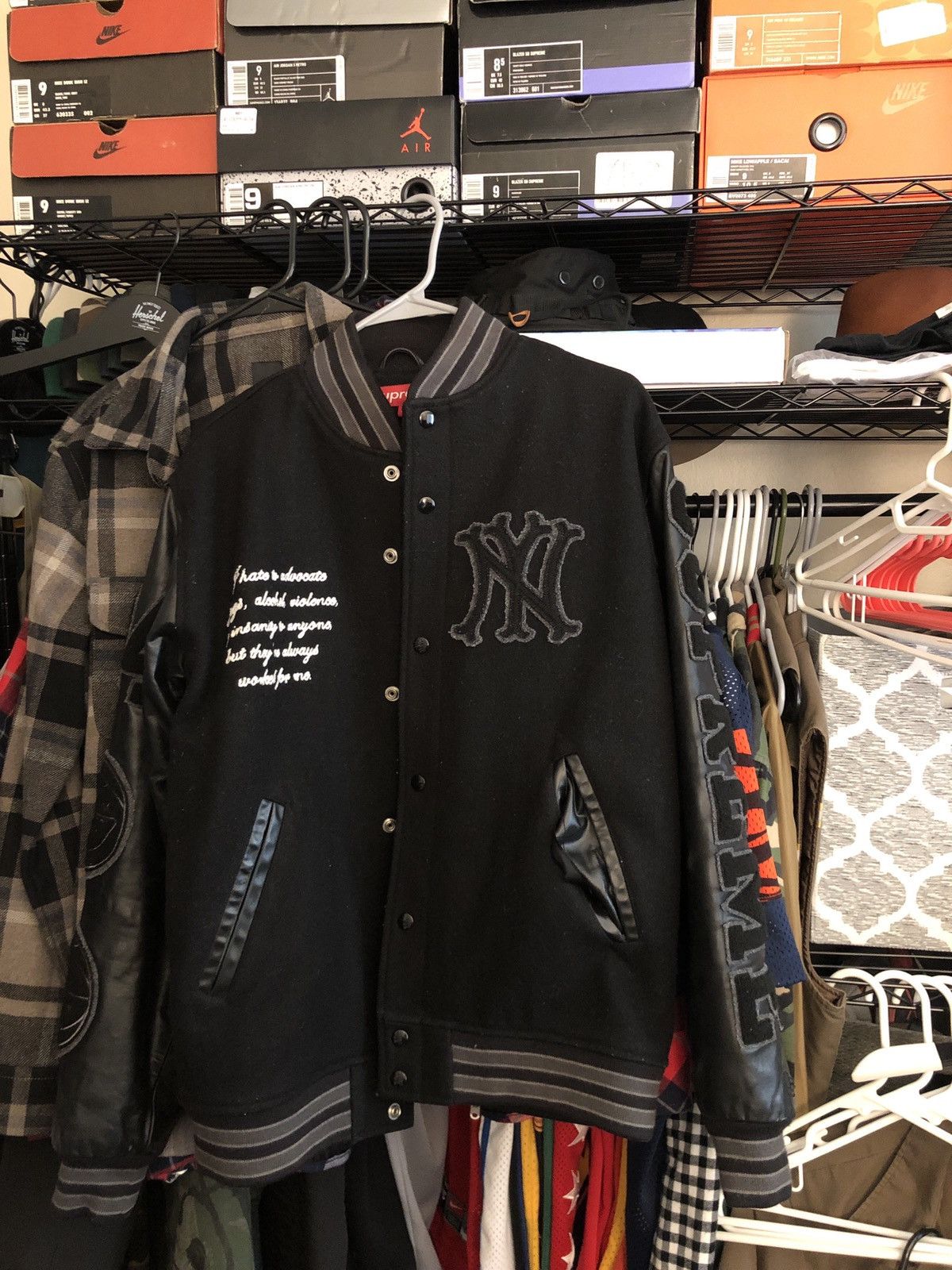 2005 Hunter S. Thompson Varsity jacket M