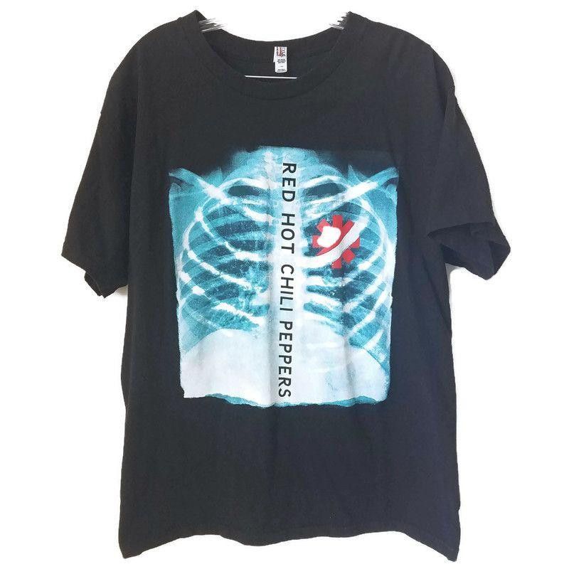 Alstyle Red Hot Chili Peppers T-Shirt X-Ray Asterisk Heart | Grailed