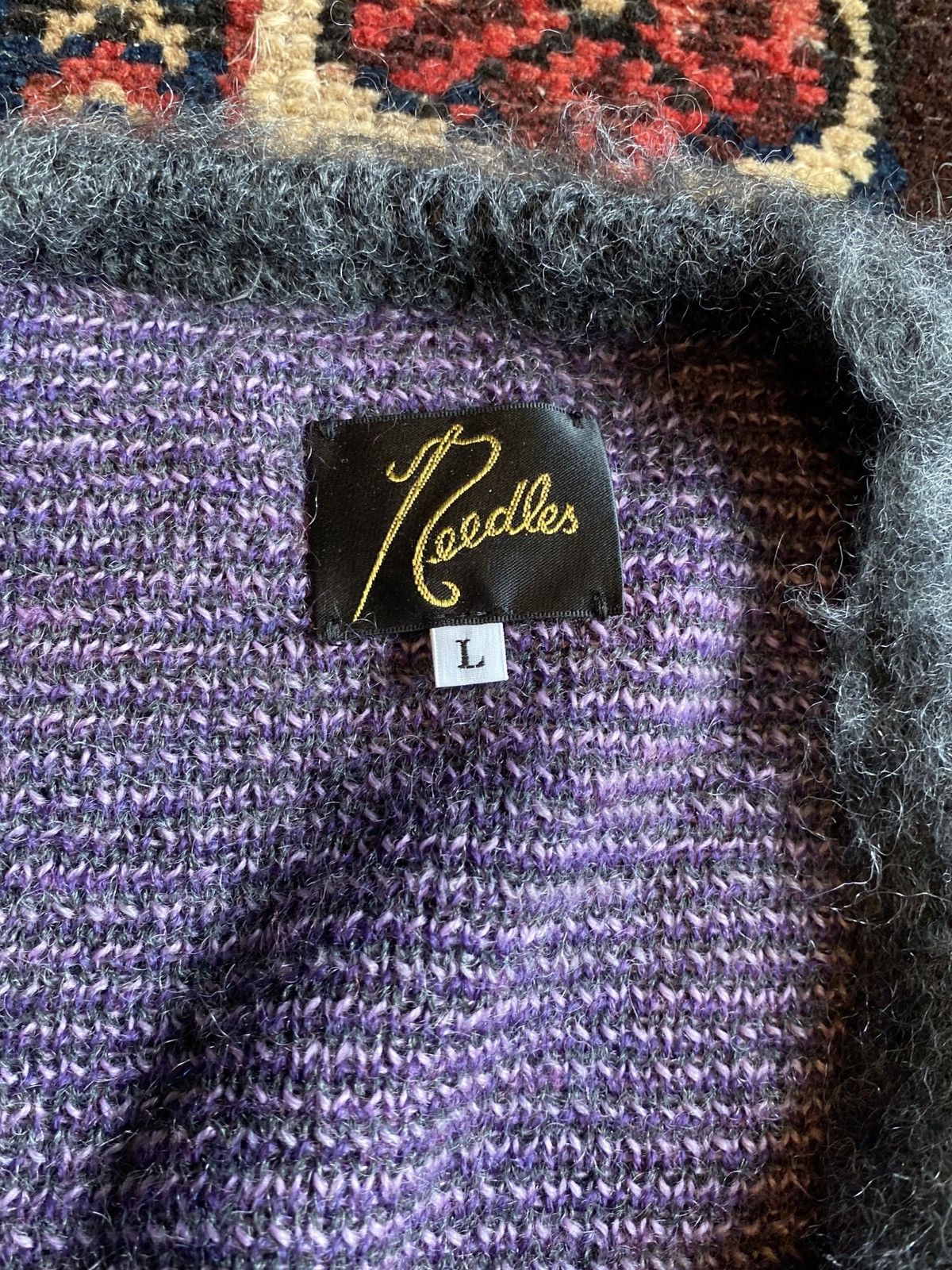 Needles Needles Butterfly Mohair Cardigan Size L Size US L / EU 52-54 / 3 - 2 Thumbnail