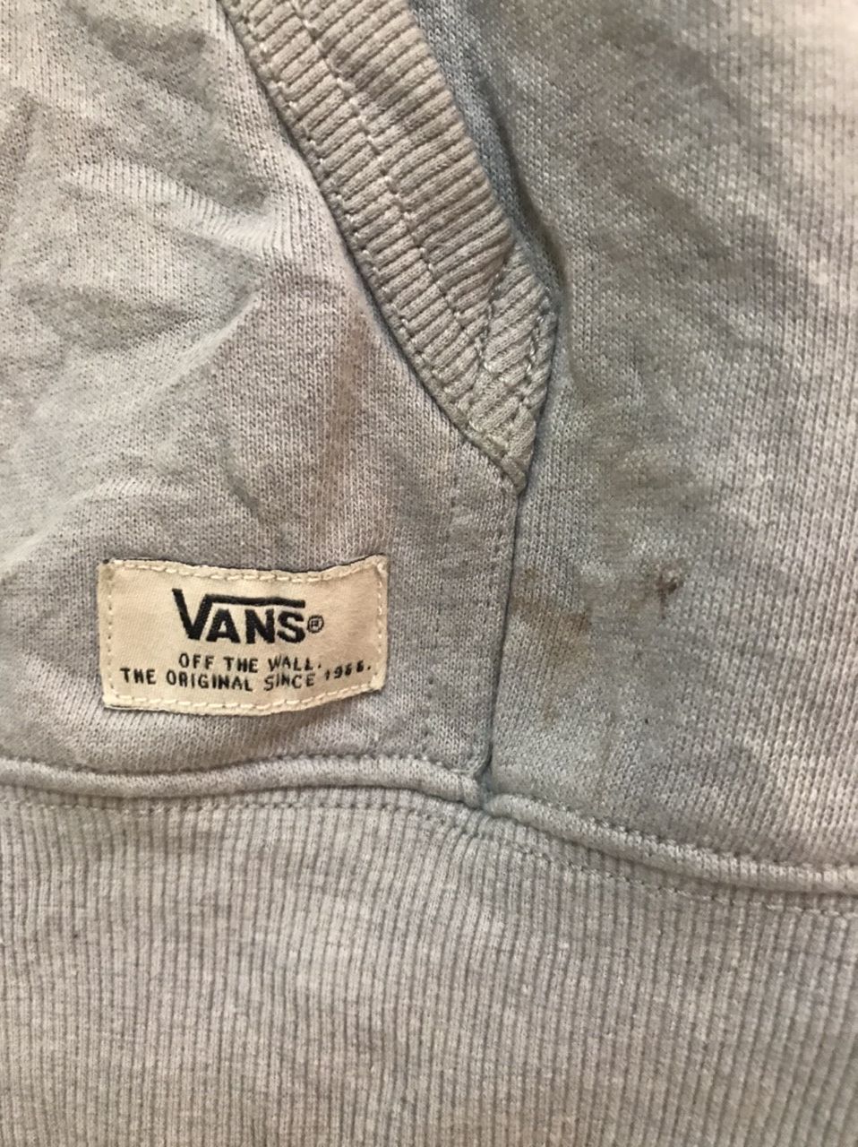 Vans Vans Big Logo Hoodie Gray Long Sleeve Sweatshirt Size US M / EU 48-50 / 2 - 3 Thumbnail