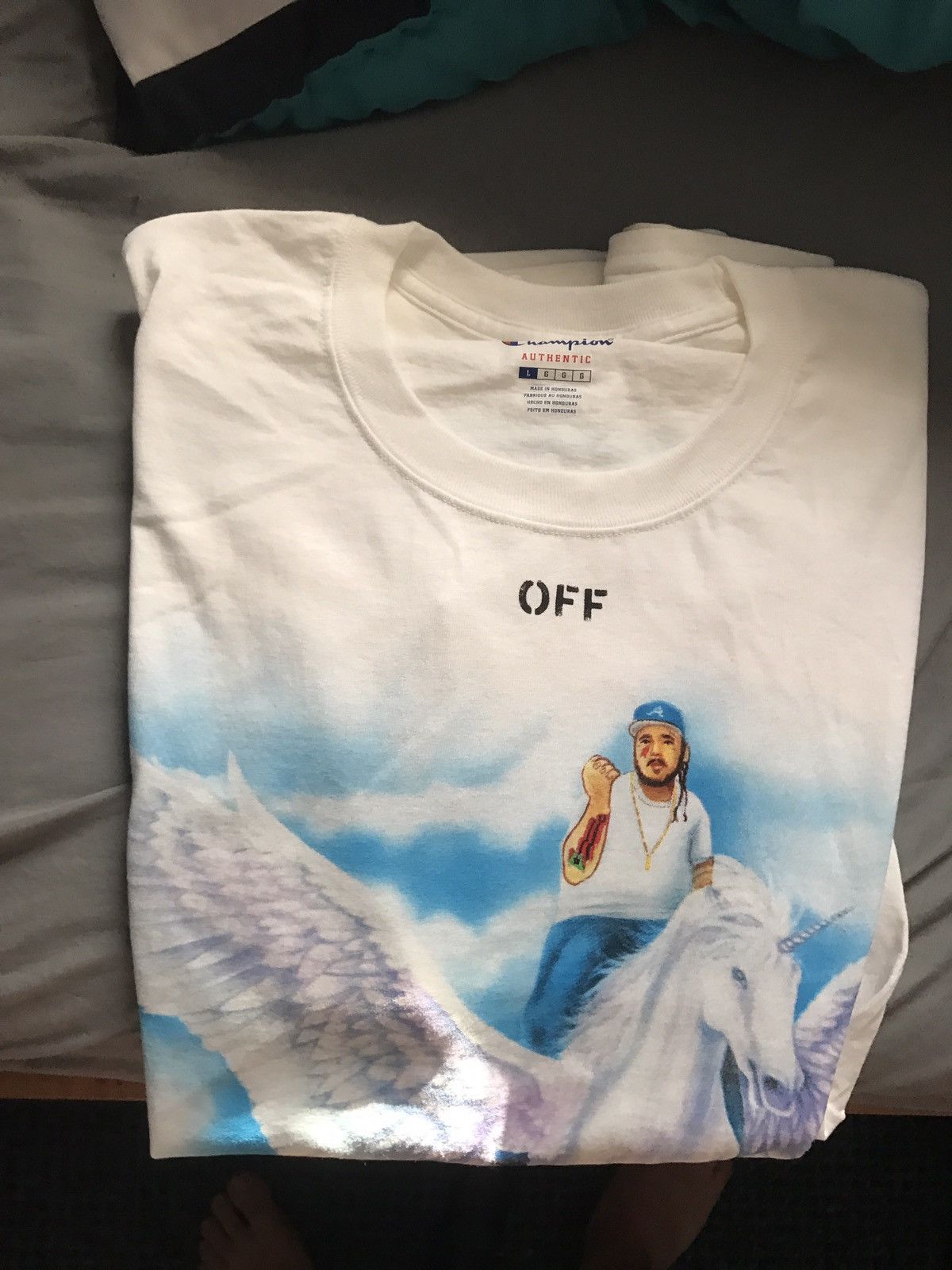 OffWhite Yams Day Exclusive Heavenly Tee Grailed