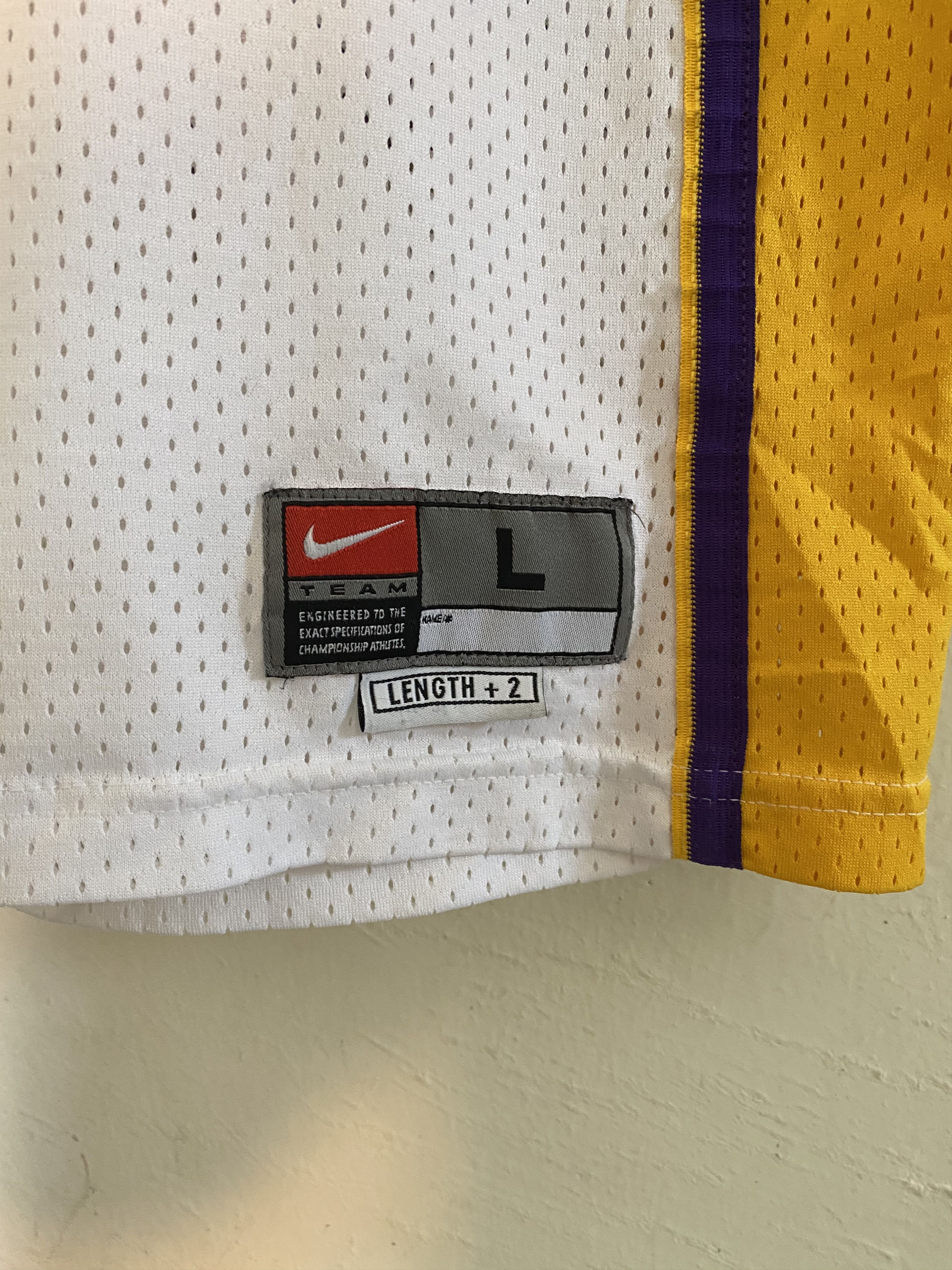 NBA Nike Vintage Tee LA Lakers Bryant 8 Jersey Size US L / EU 52-54 / 3 - 3 Thumbnail