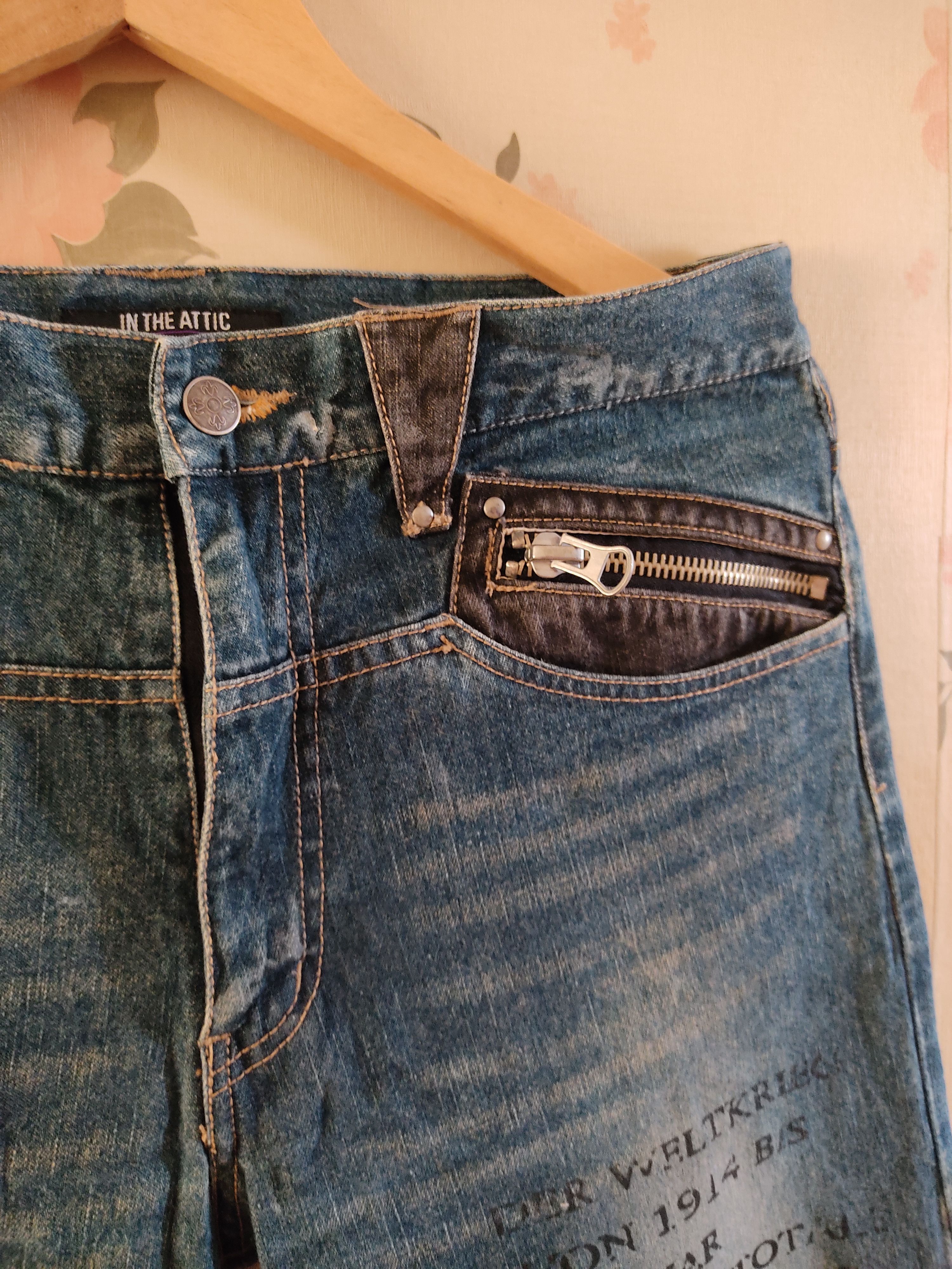 Japanese Brand IN THE ATTIC JEANS PANT Size US 34 / EU 50 - 9 Thumbnail
