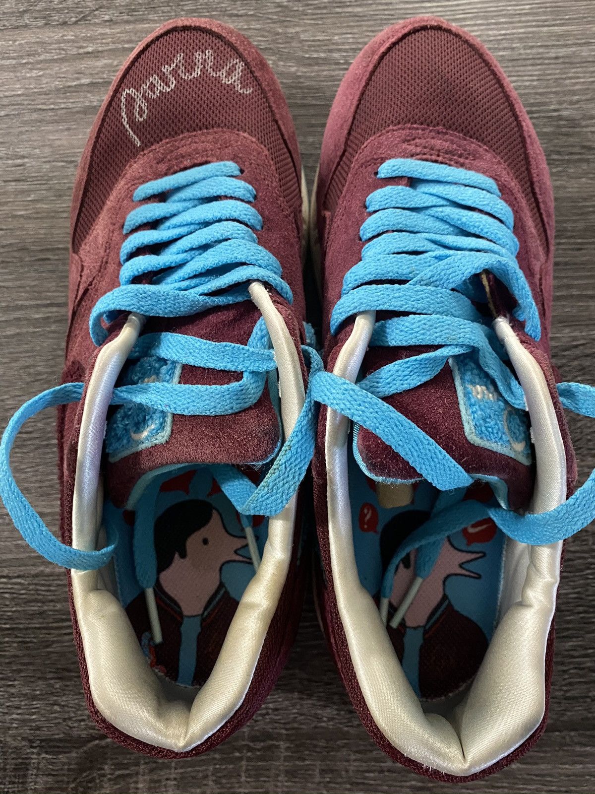 Nike Patta x Parra x Air Max 1 Premium Cherrywood 2010 Grailed