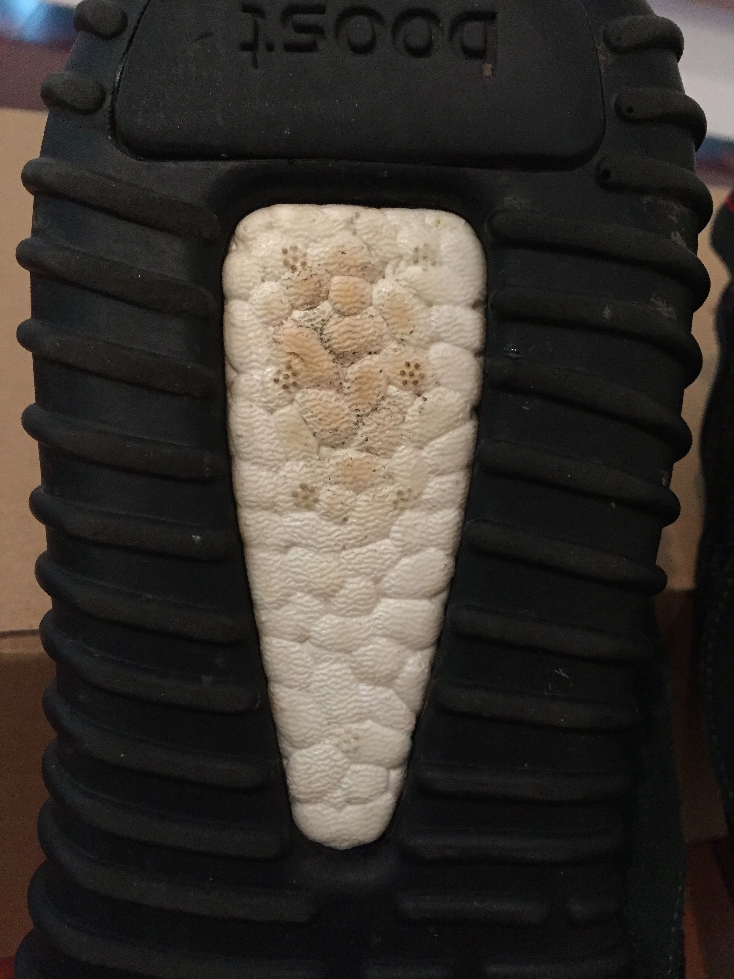 Adidas Boost 350 Pirate Black Size US 10 / EU 43 - 7 Thumbnail