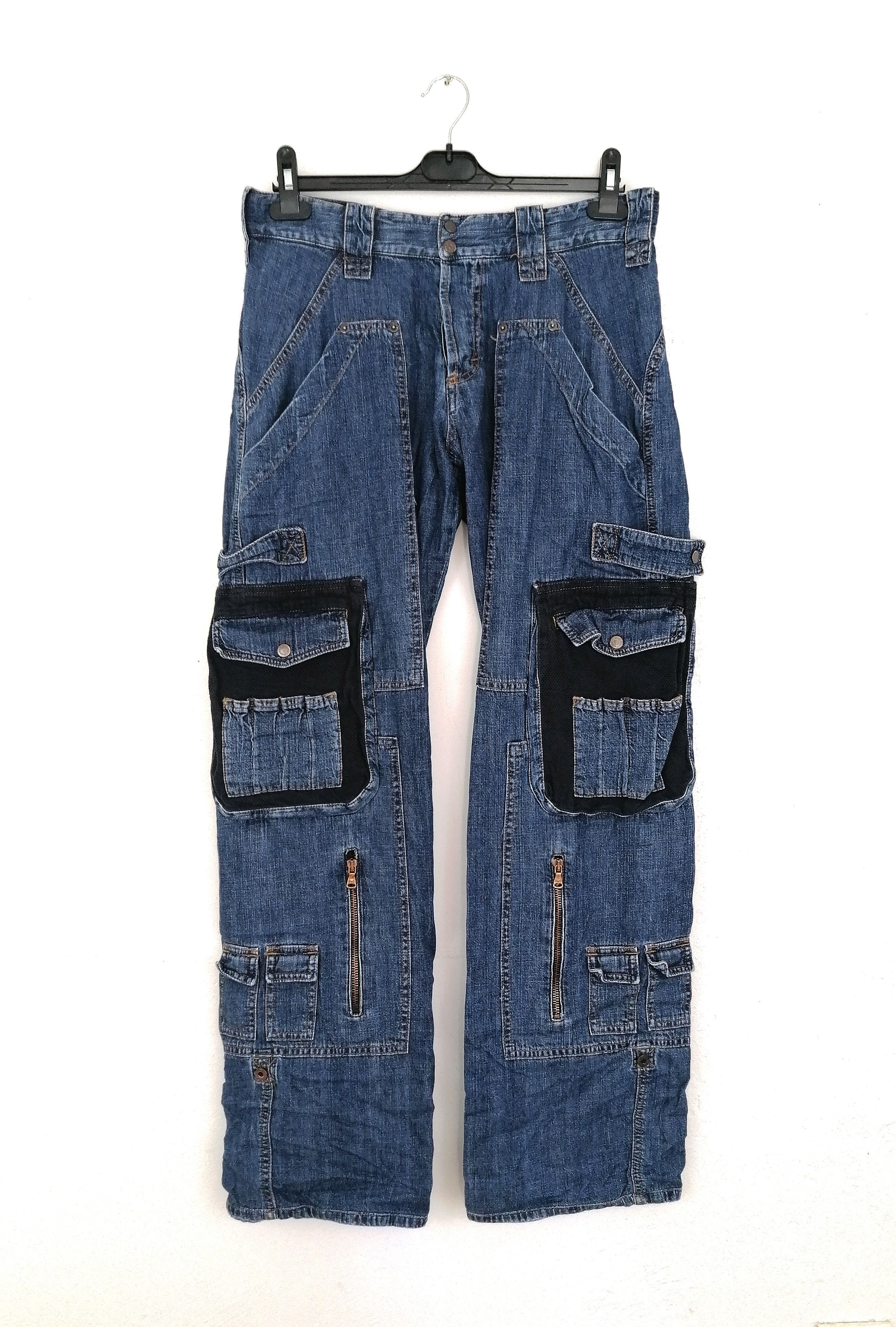 Dolce & Gabbana Archive SS 2003 Denim Cargo Pants | Grailed