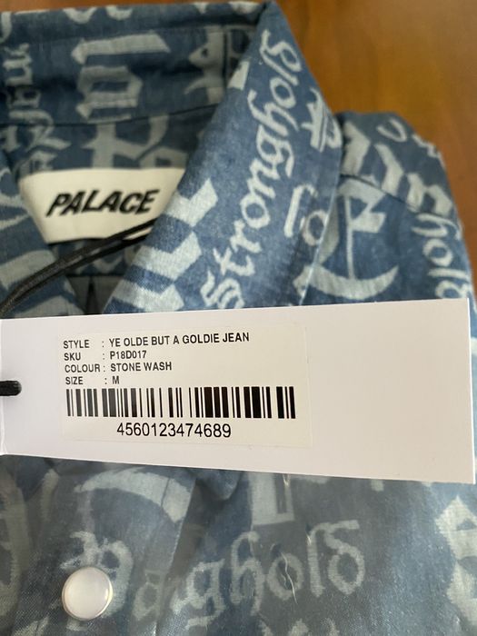 Palace PALACE YE OLDE BUT A GOLDIE JEAN SHIRT SIZE MEDIUM | Grailed