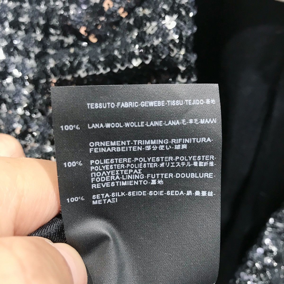 Hedi Slimane × Saint Laurent Paris 15FW Sequins Emboridered Blazer sz46 Size 46R - 7 Thumbnail