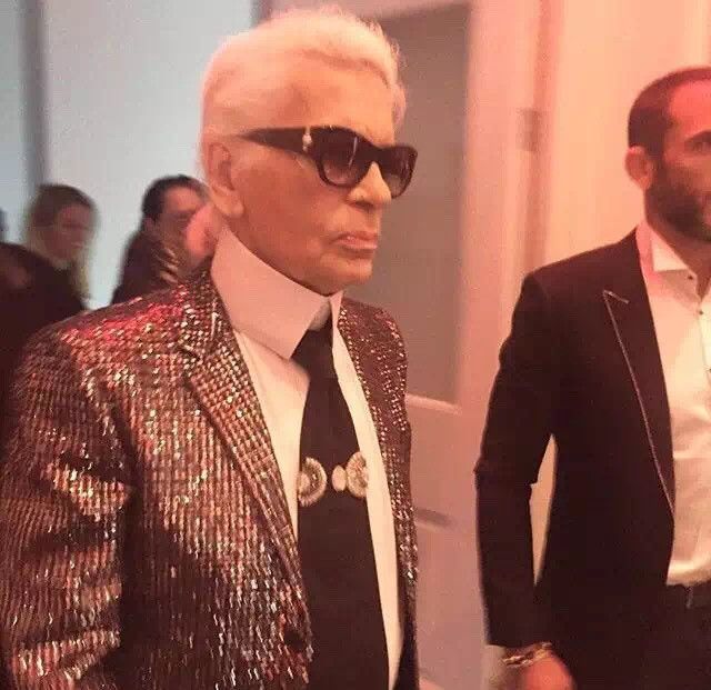 Hedi Slimane × Saint Laurent Paris 15FW Sequins Emboridered Blazer sz46 Size 46R - 12 Thumbnail