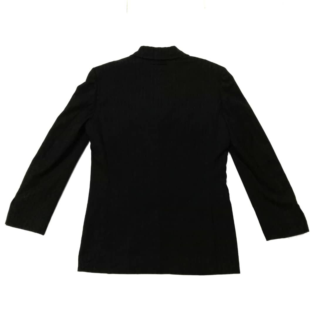 Jean Paul Gaultier Jean Paul Gaultier black striped blazer Size 50R - 5 Thumbnail