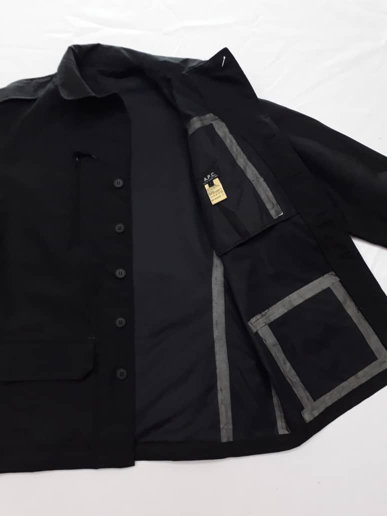 A.P.C. A.P.C Black Jacket Size US M / EU 48-50 / 2 - 7 Thumbnail