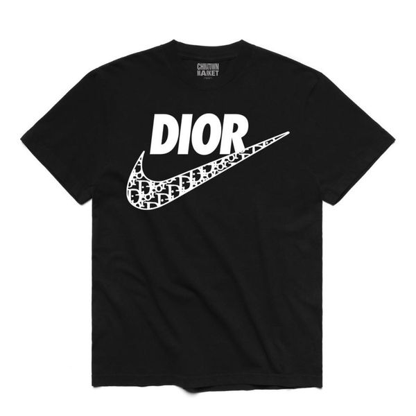 Market Dior Nike Swoosh Air Jordan Monogram Bootleg T-Shirt Swish