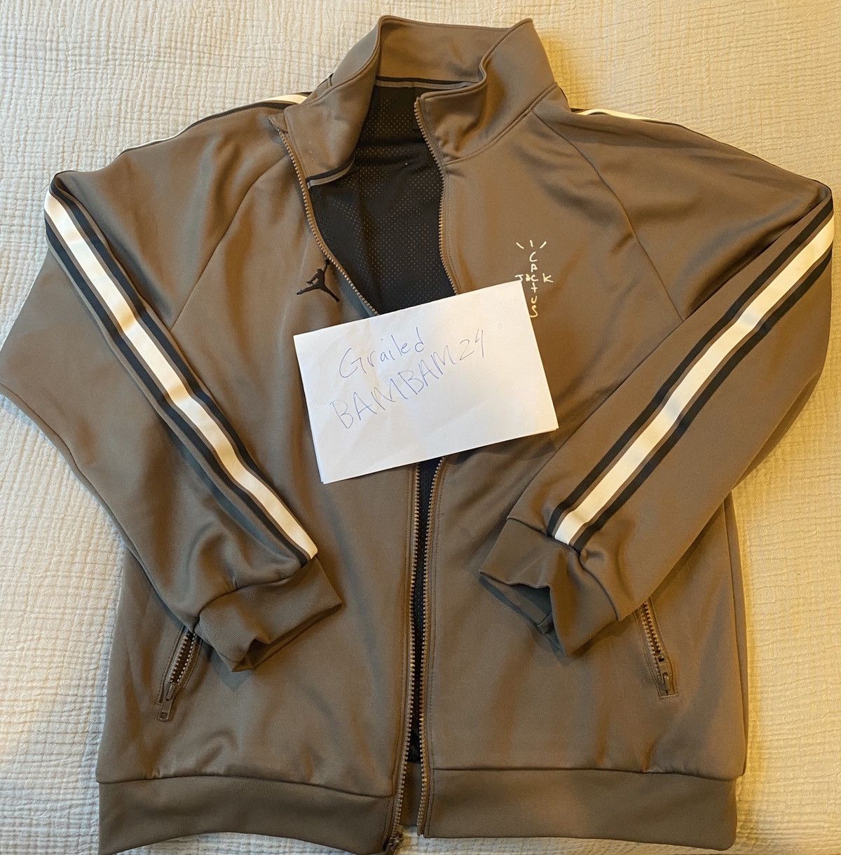 Travis scott track jacket sale