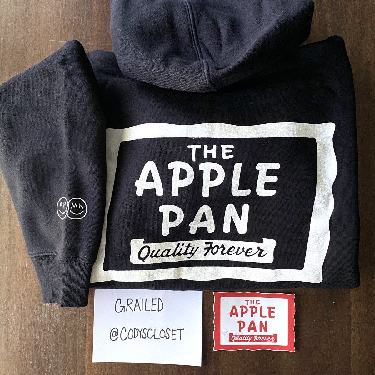 Madhappy RARE Madhappy Apple Pan Hertiage Hoodie Grailed