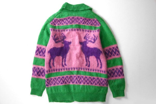 Comme des Garcons Ganryu CdG A/W 2011 loose mohair patterned cardigan Size US L / EU 52-54 / 3 - 2 Thumbnail