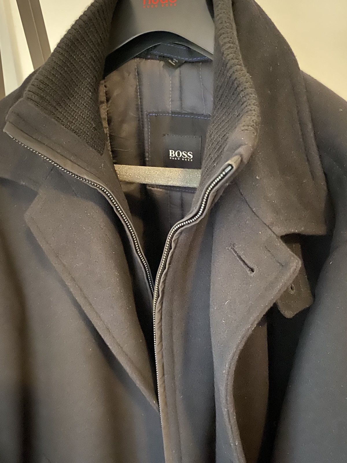Hugo boss cashmere wool jacket clearance