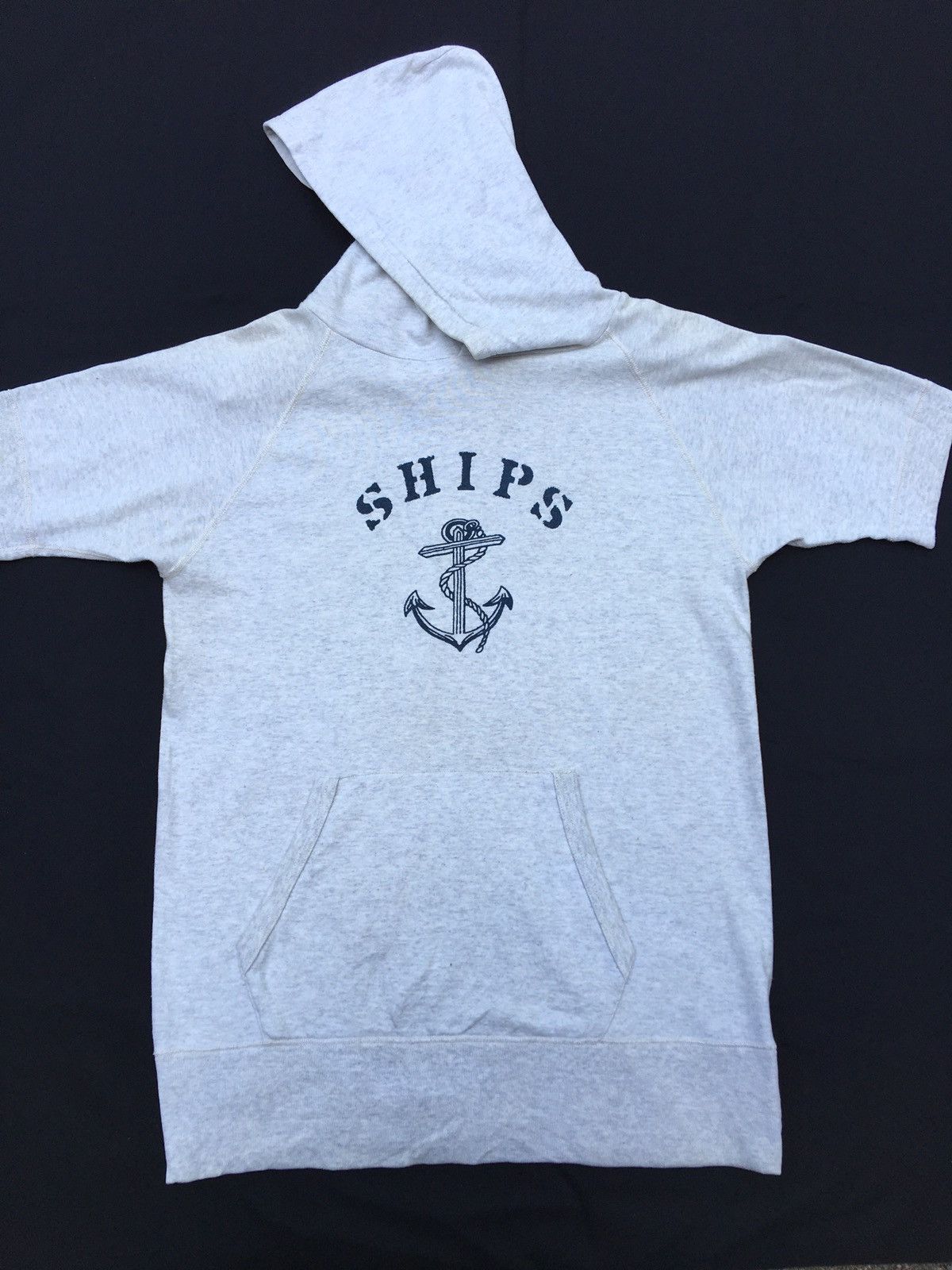 SHIPS Vintage SHIPS Hoodie Sweatshirt Short Sleeve Size US L / EU 52-54 / 3 - 2 Thumbnail
