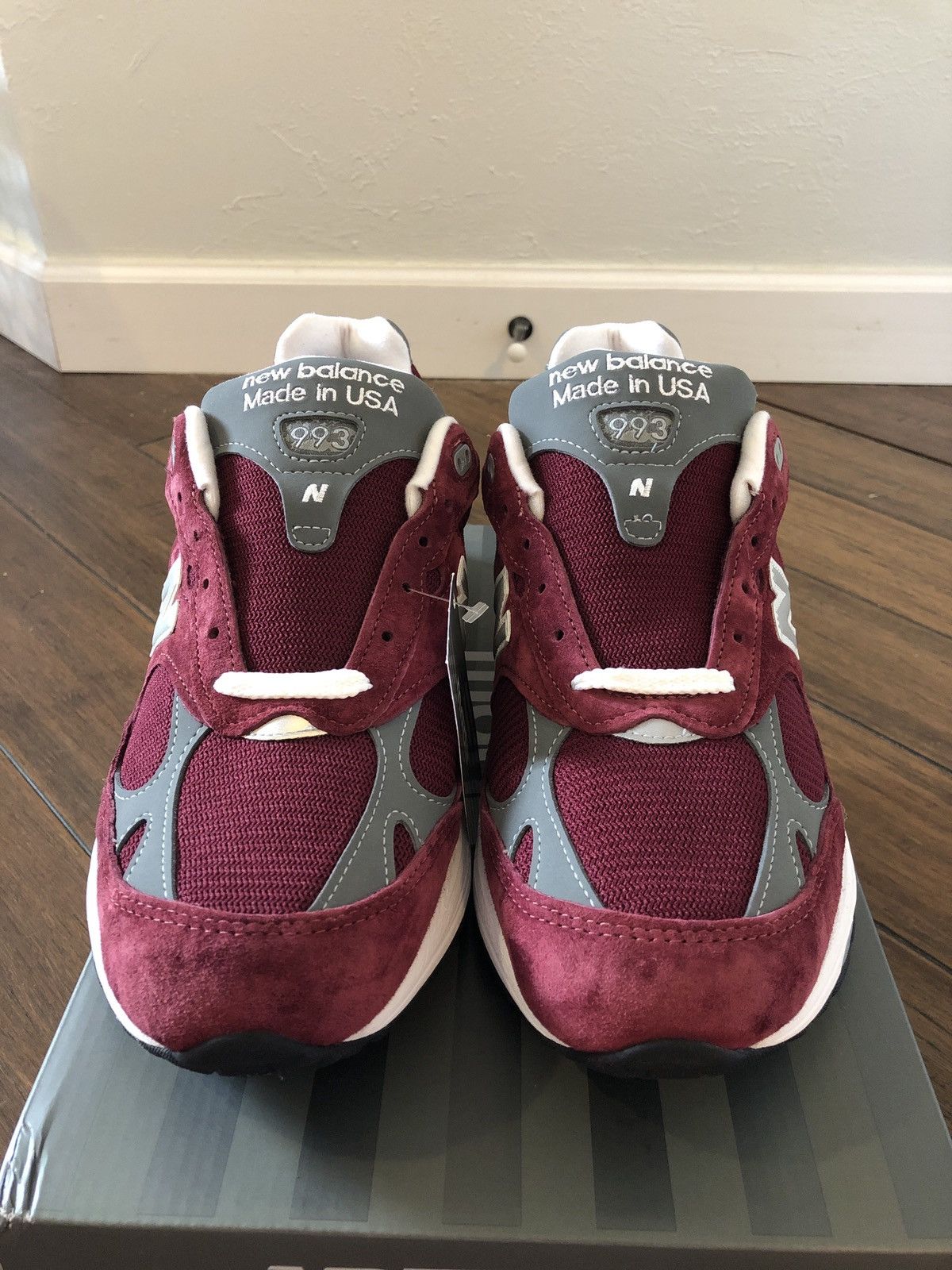 New Balance New Balance 993 Burgundy | Grailed