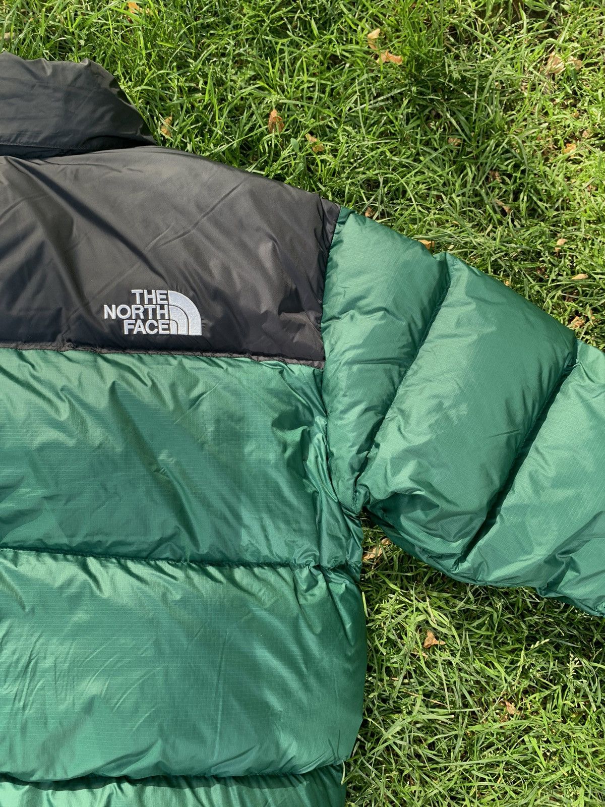 Men's 1996 retro nuptse packable jacket jaiden green hot sale