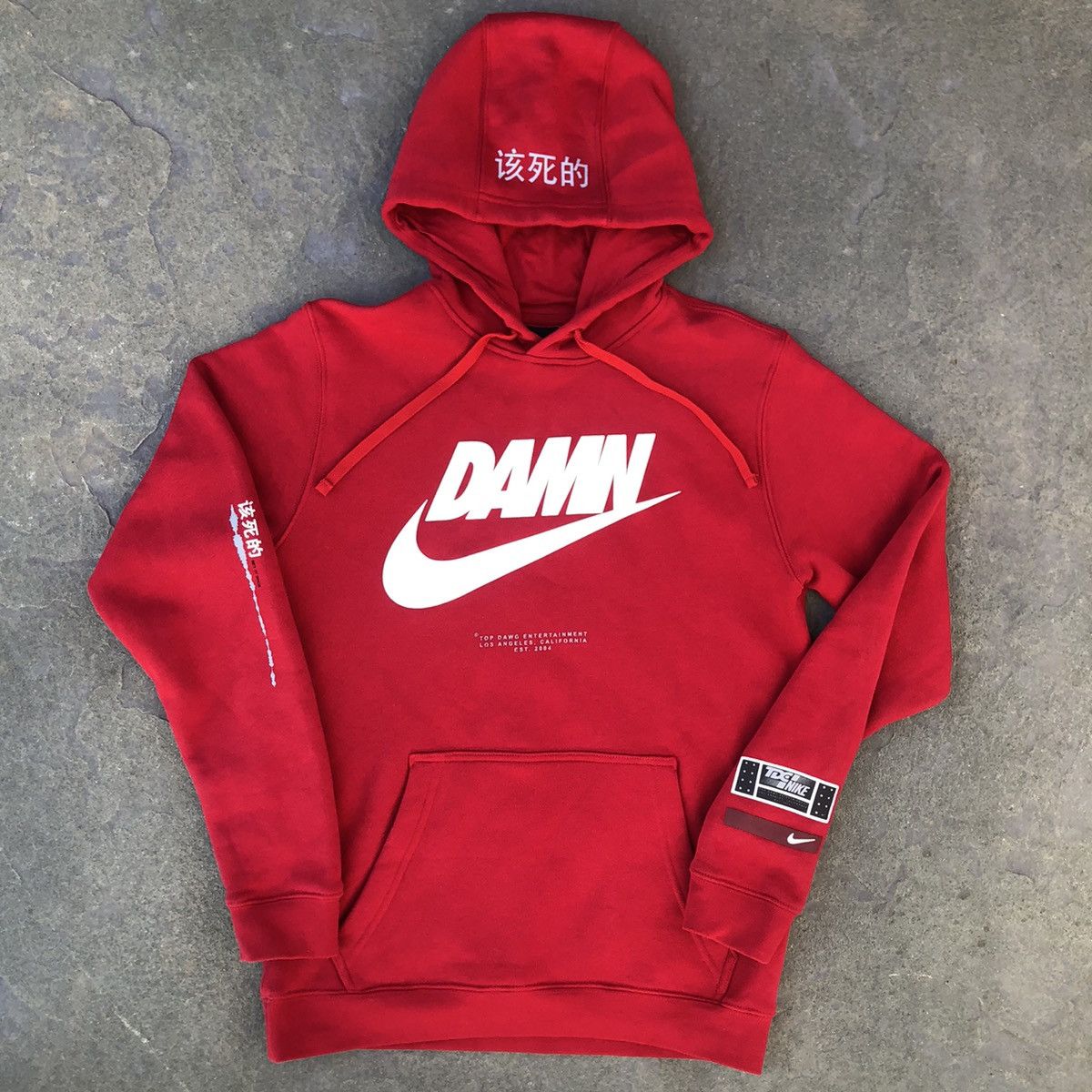 Kendrick lamar nike damn hoodie online