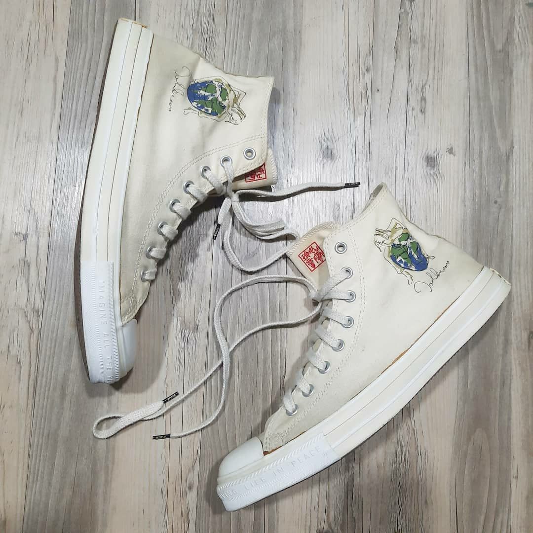 Converse John Lennon Converse high x john lennon 2004 peace Grailed