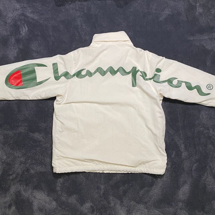 Supreme SS18 Supreme x Champion Track Jacket White | Grailed