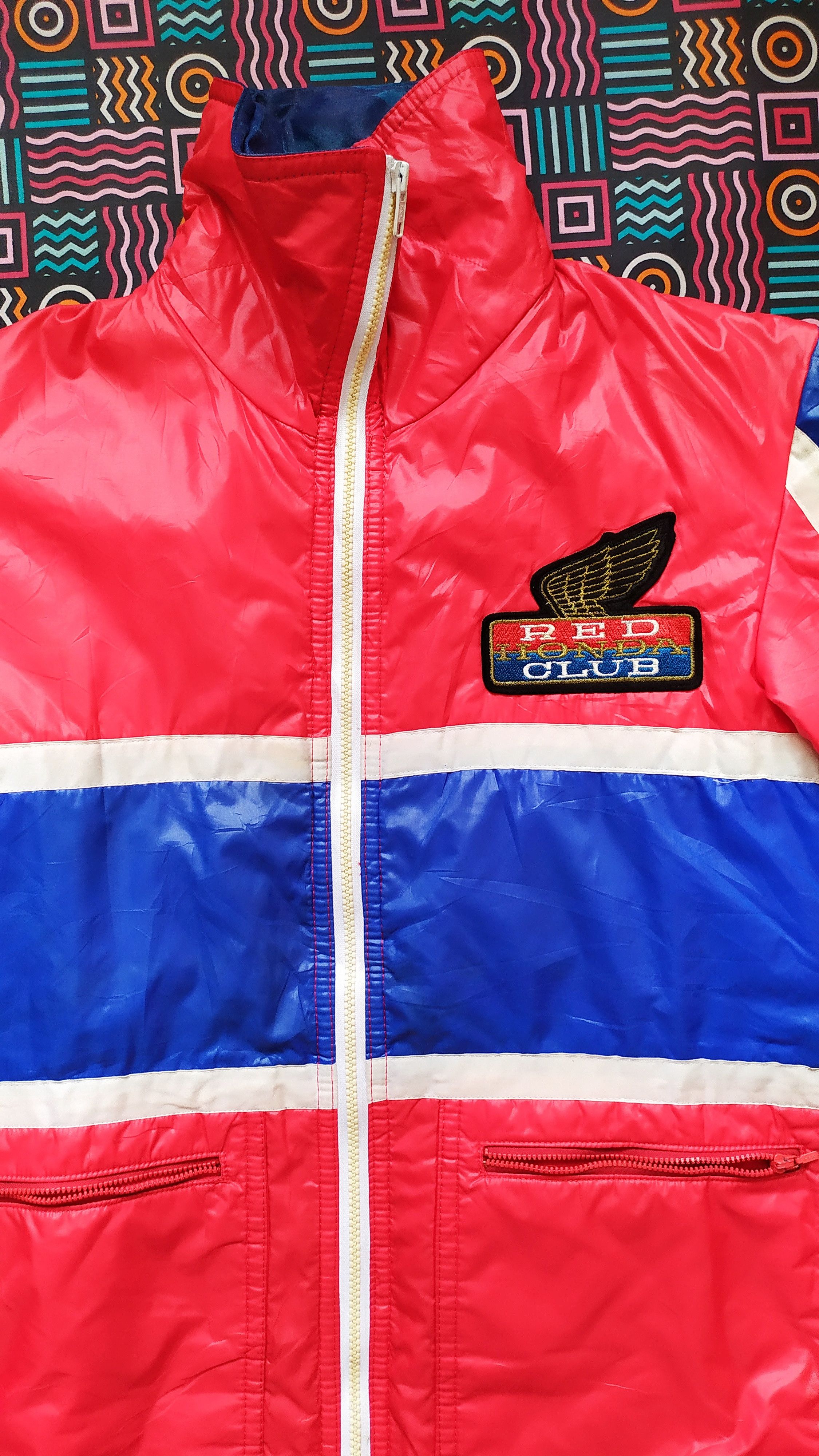 Honda Vintage 80s HONDA RACING Light Jacket size L Size US L / EU 52-54 / 3 - 5 Thumbnail