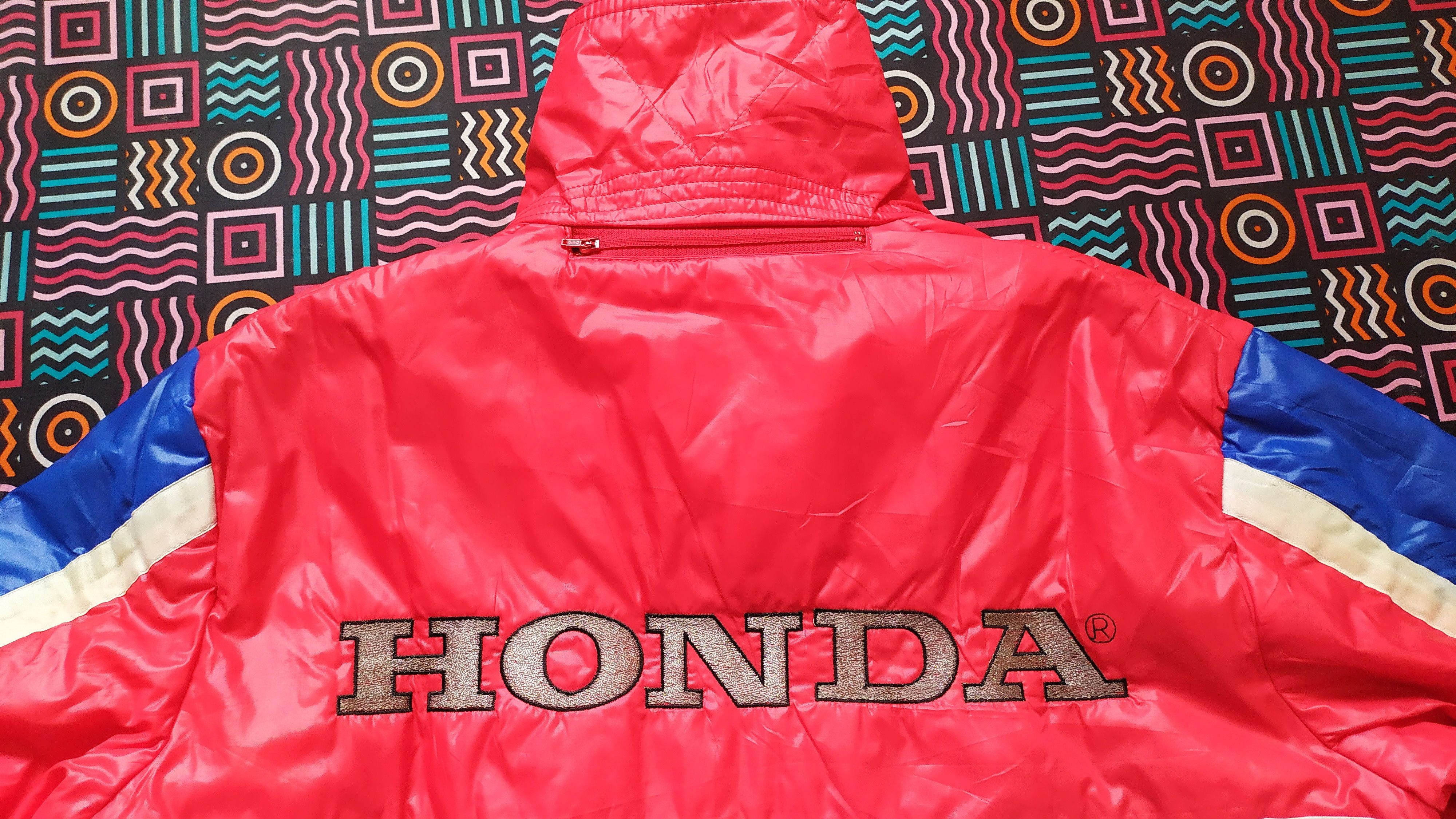 Honda Vintage 80s HONDA RACING Light Jacket size L Size US L / EU 52-54 / 3 - 14 Thumbnail