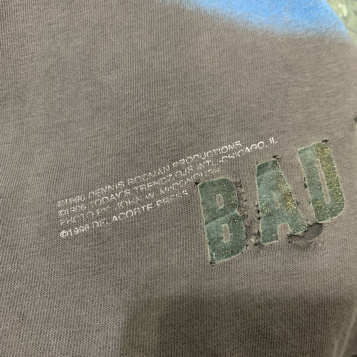 NBA × Rap Tees × Vintage Vintage Dennis Rodman Tshirt “Bad As I wanna Be” Size US M / EU 48-50 / 2 - 9 Thumbnail