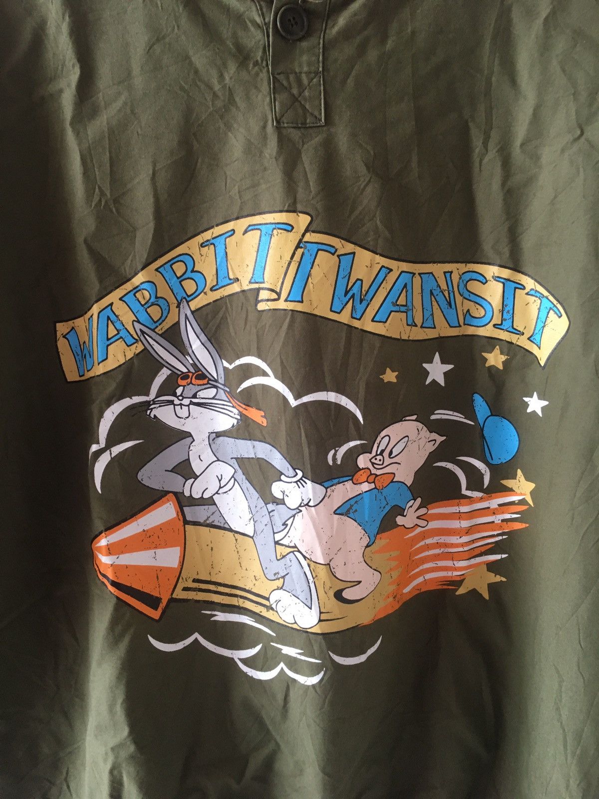 Other Bugs Bunny rocket ride army style sweatshirt Size US L / EU 52-54 / 3 - 7 Thumbnail
