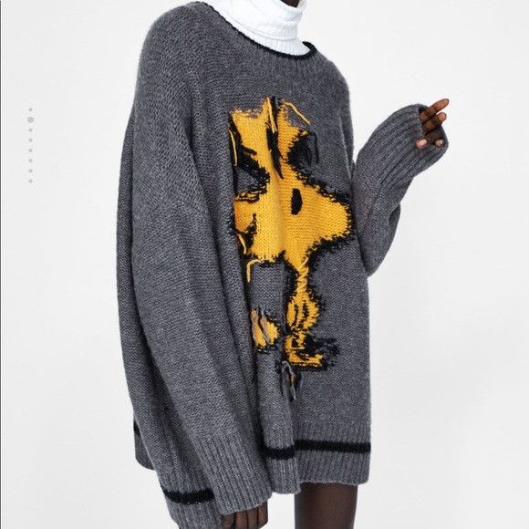 Snoopy sweater zara on sale