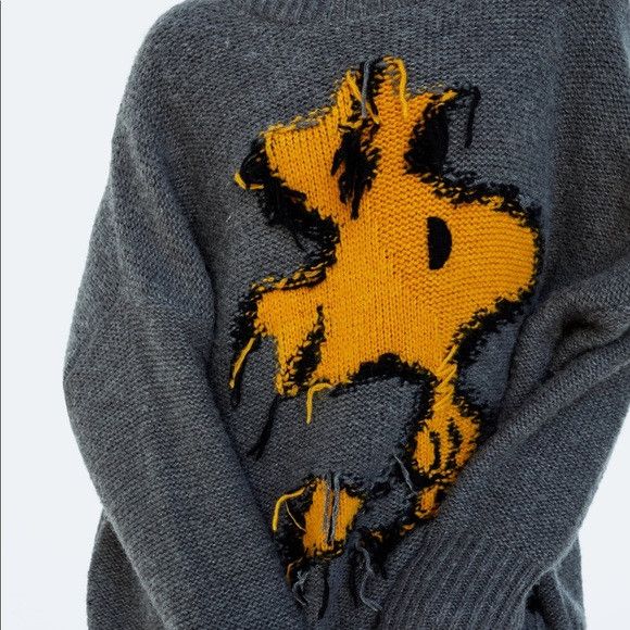 Zara ZARA Woodstock Peanuts Sweater Grailed