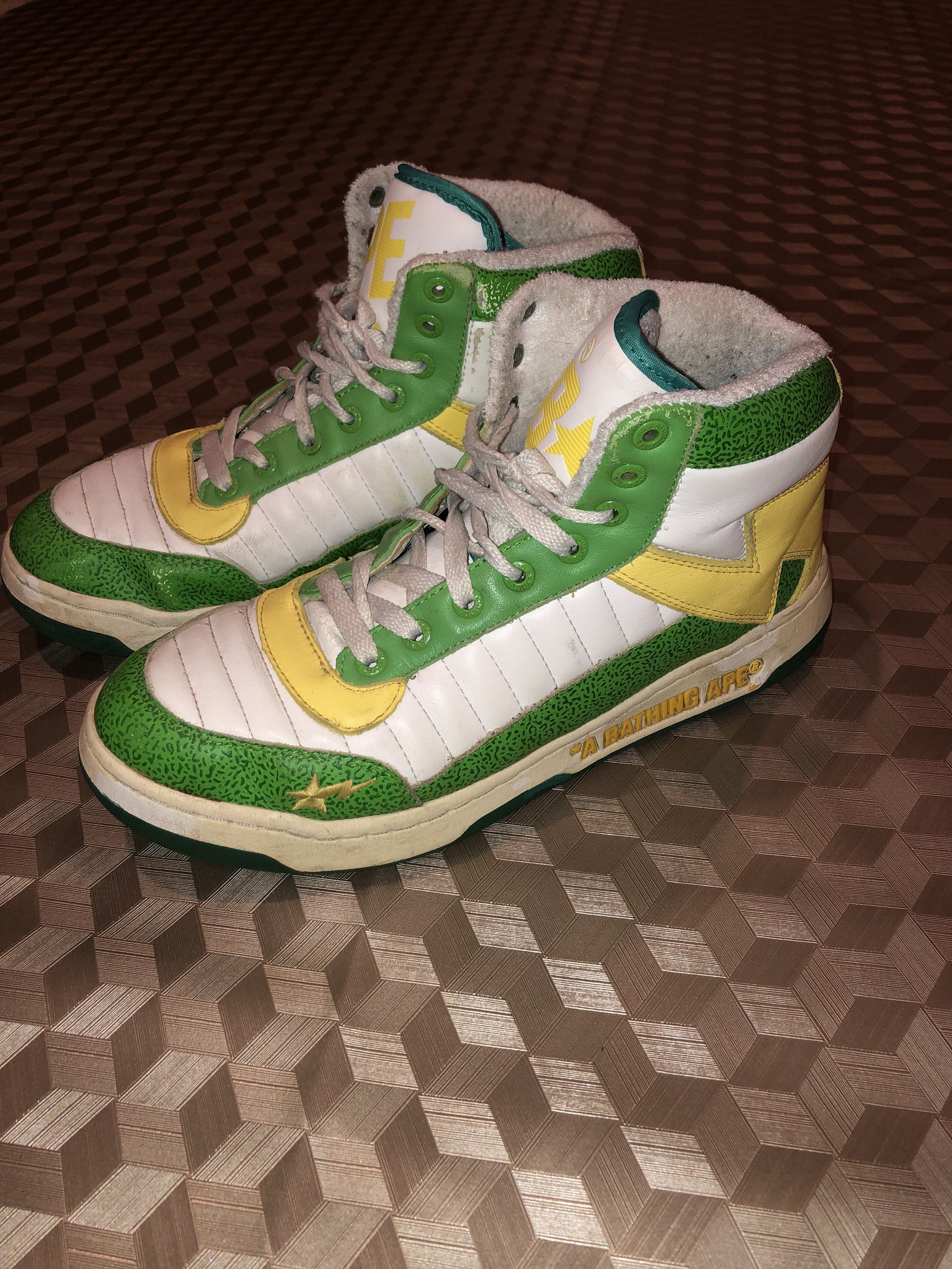 Bape Bapesta 88 High - Hong Kong Color Way Size US 9 / EU 42 - 1 Thumbnail