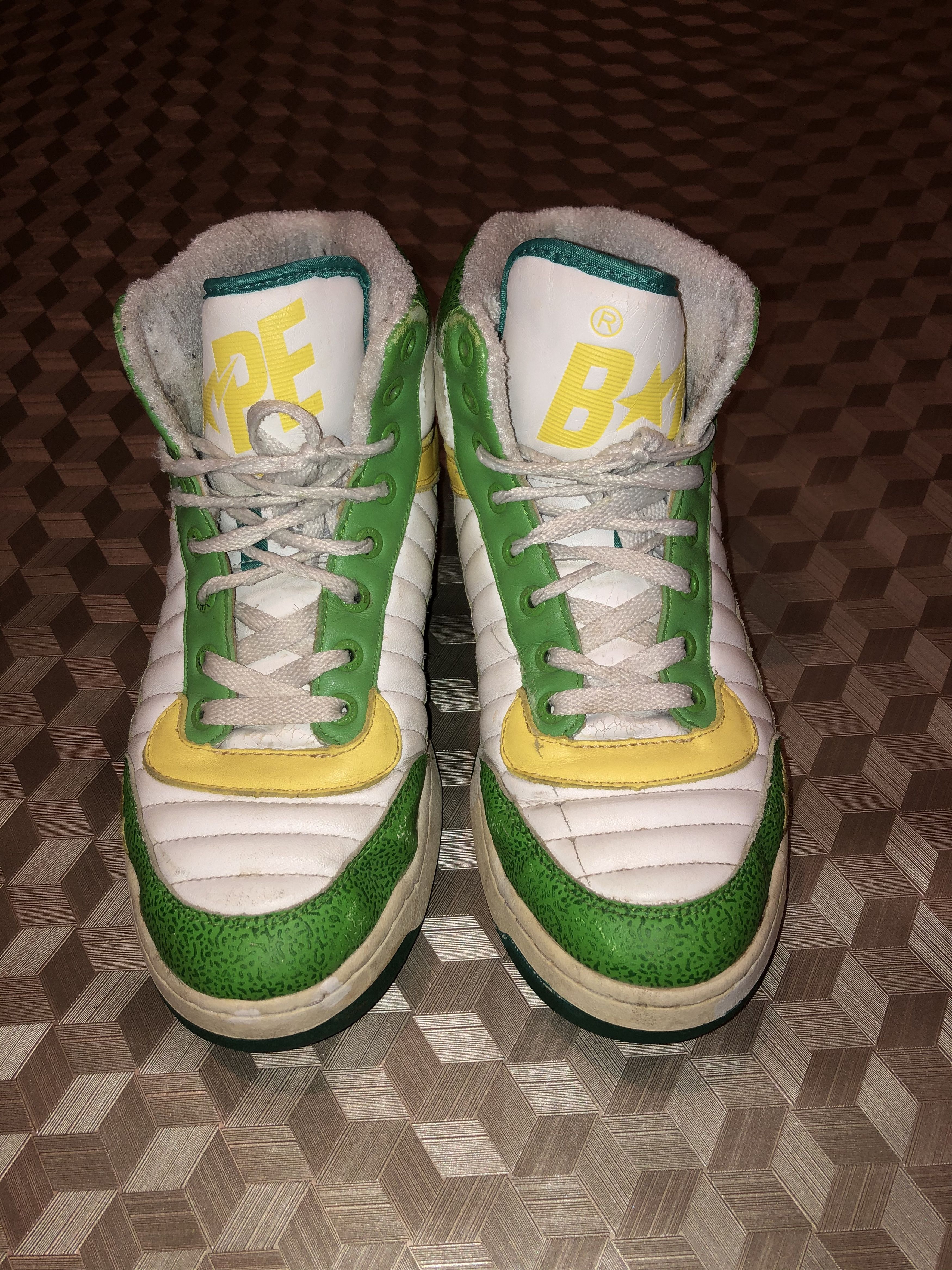 Bape Bapesta 88 High - Hong Kong Color Way Size US 9 / EU 42 - 5 Thumbnail