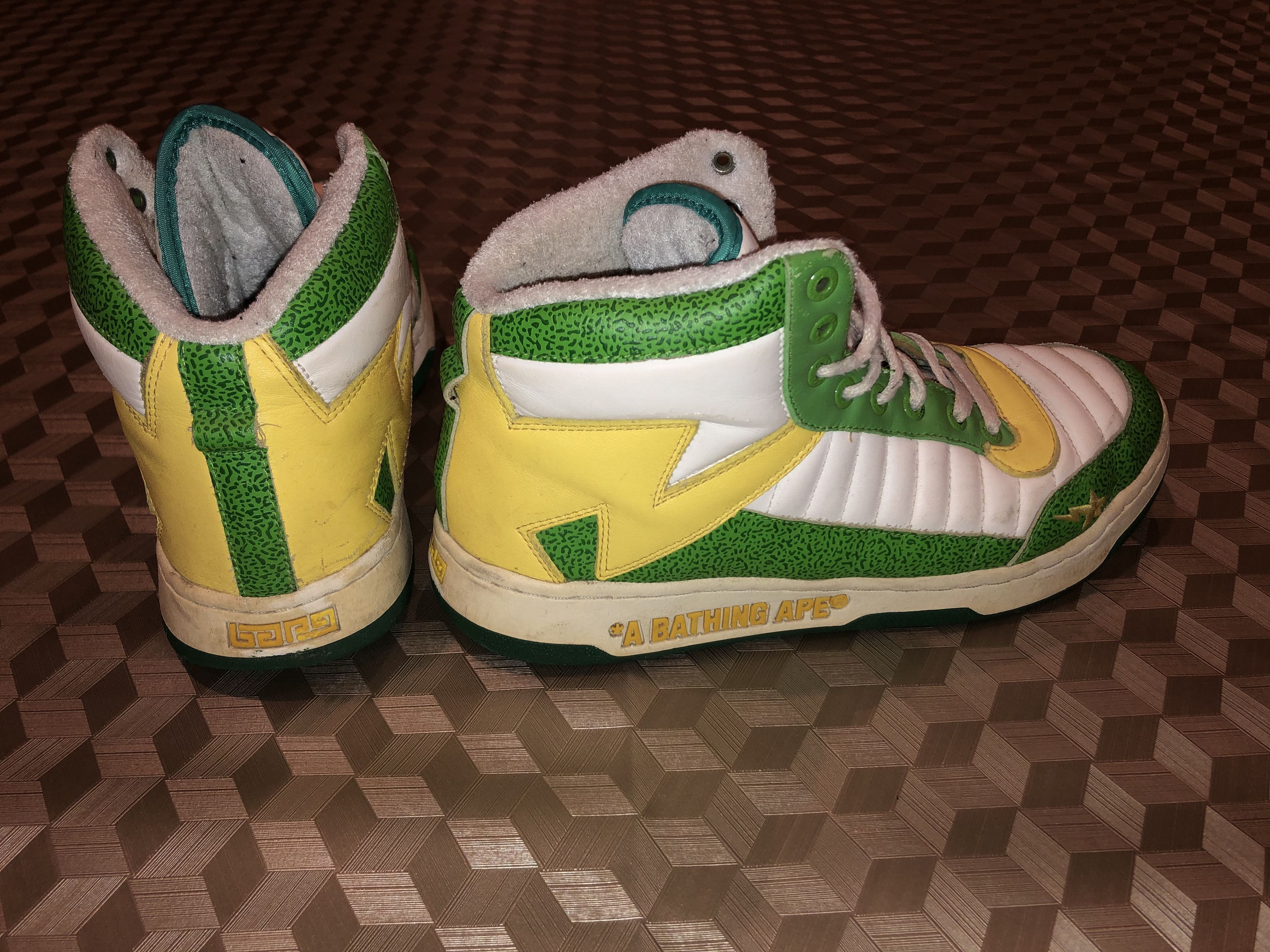Bape Bapesta 88 High - Hong Kong Color Way Size US 9 / EU 42 - 2 Thumbnail