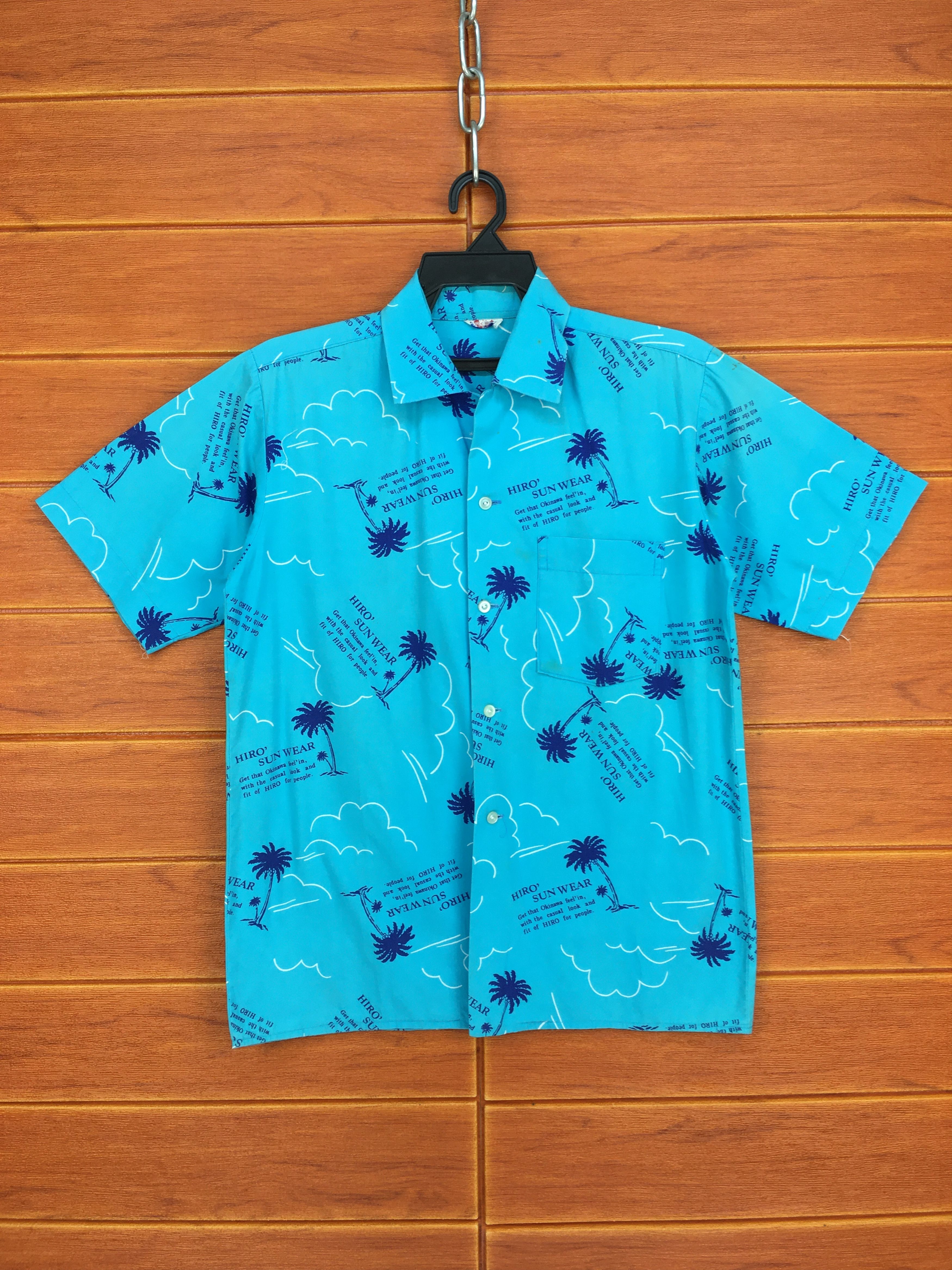 Japanese Brand Japanese Hawaiian HIRO Coconut Trees Shirt / Aloha Wear Size US S / EU 44-46 / 1 - 1 Thumbnail