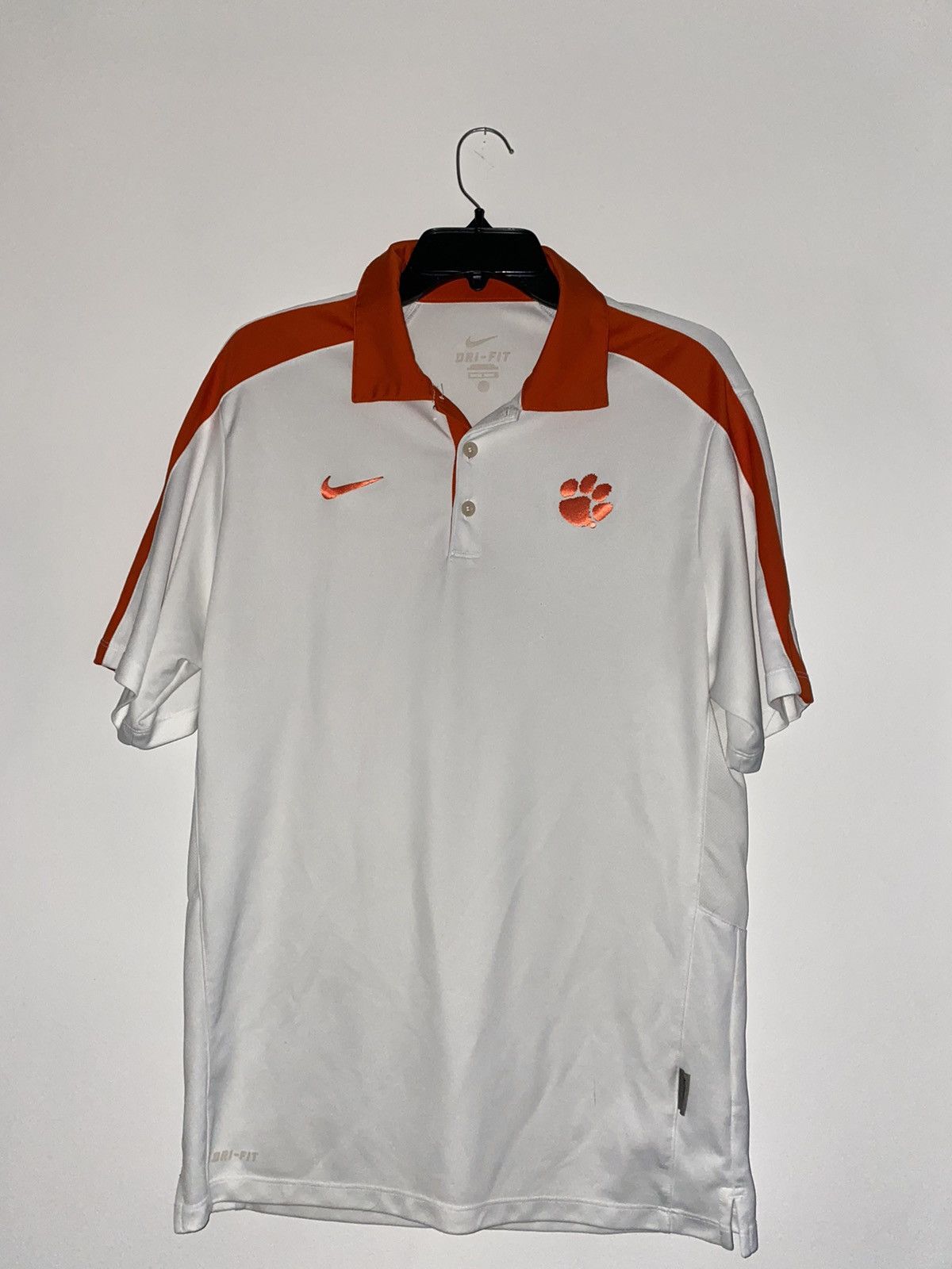 clemson nike polo