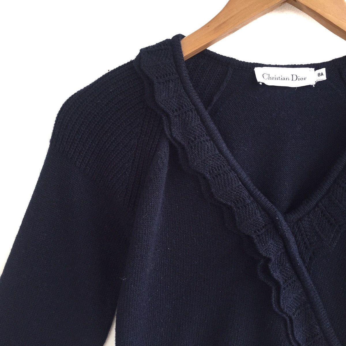 Dior Christian Dior Cropped Tops Knitwear Shirt Size XS / US 0-2 / IT 36-38 - 7 Thumbnail