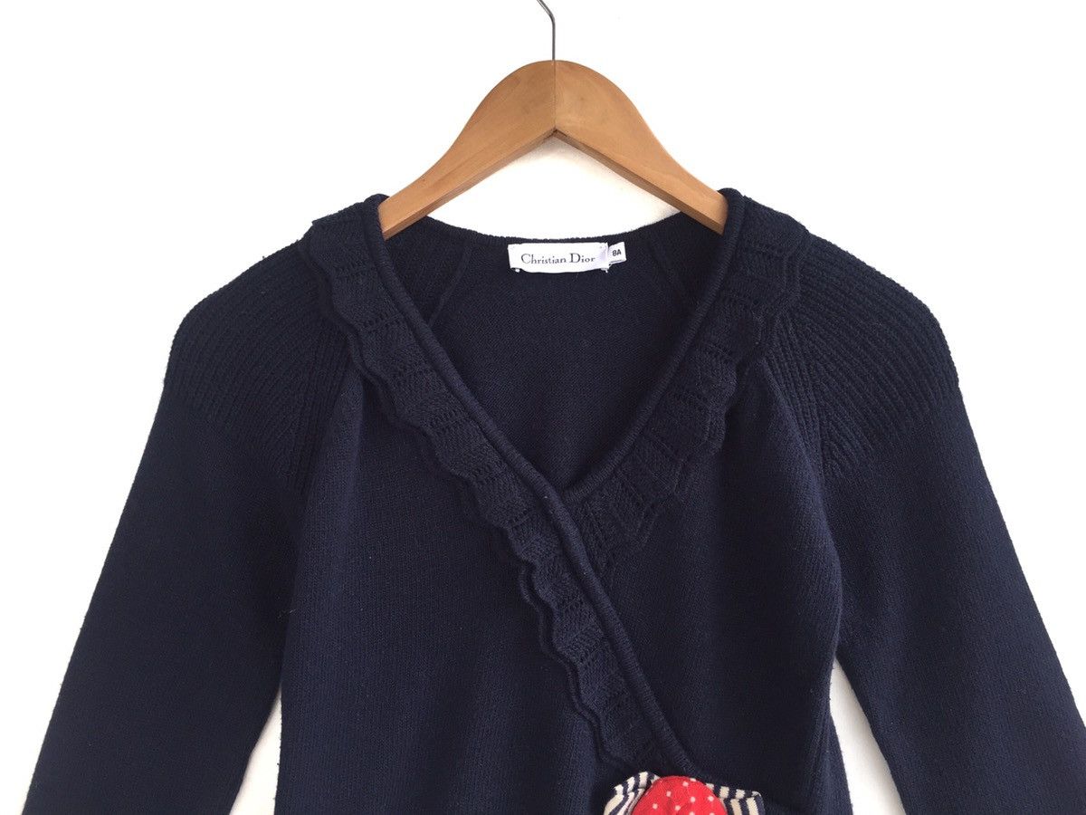 Dior Christian Dior Cropped Tops Knitwear Shirt Size XS / US 0-2 / IT 36-38 - 3 Thumbnail