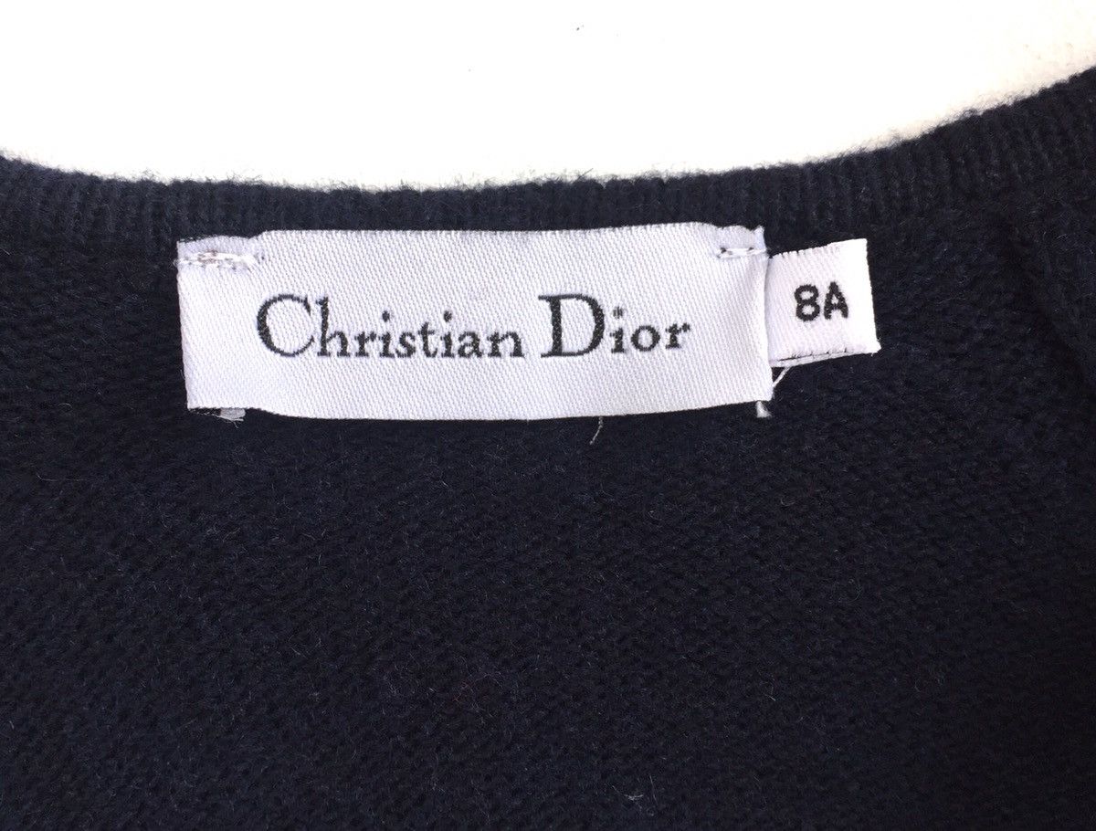 Dior Christian Dior Cropped Tops Knitwear Shirt Size XS / US 0-2 / IT 36-38 - 9 Thumbnail