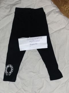 Chrome Hearts Chrome Hearts Mens Black Leggings US31-33