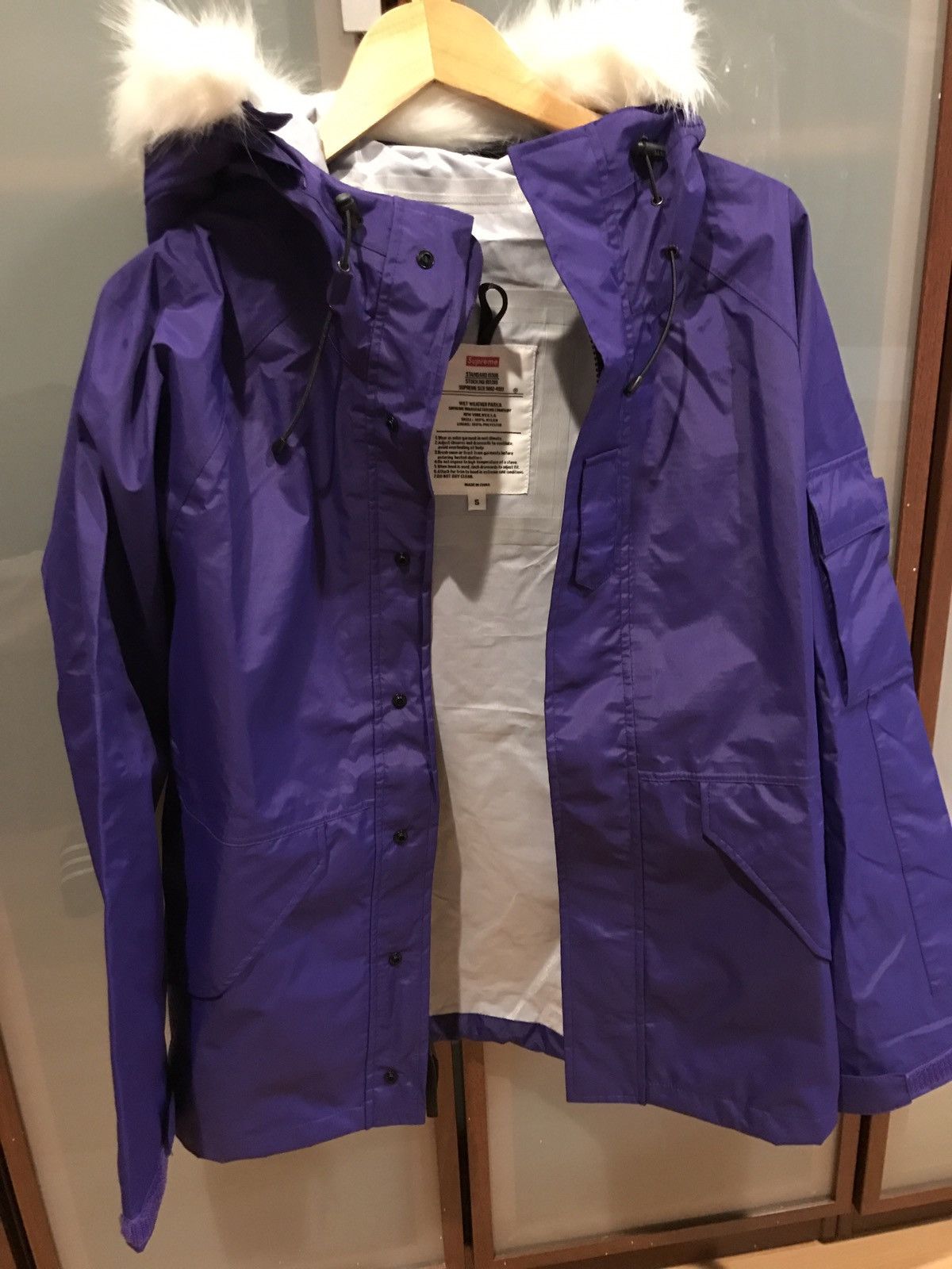 Supreme Arabic Wet Weather Parka Grailed