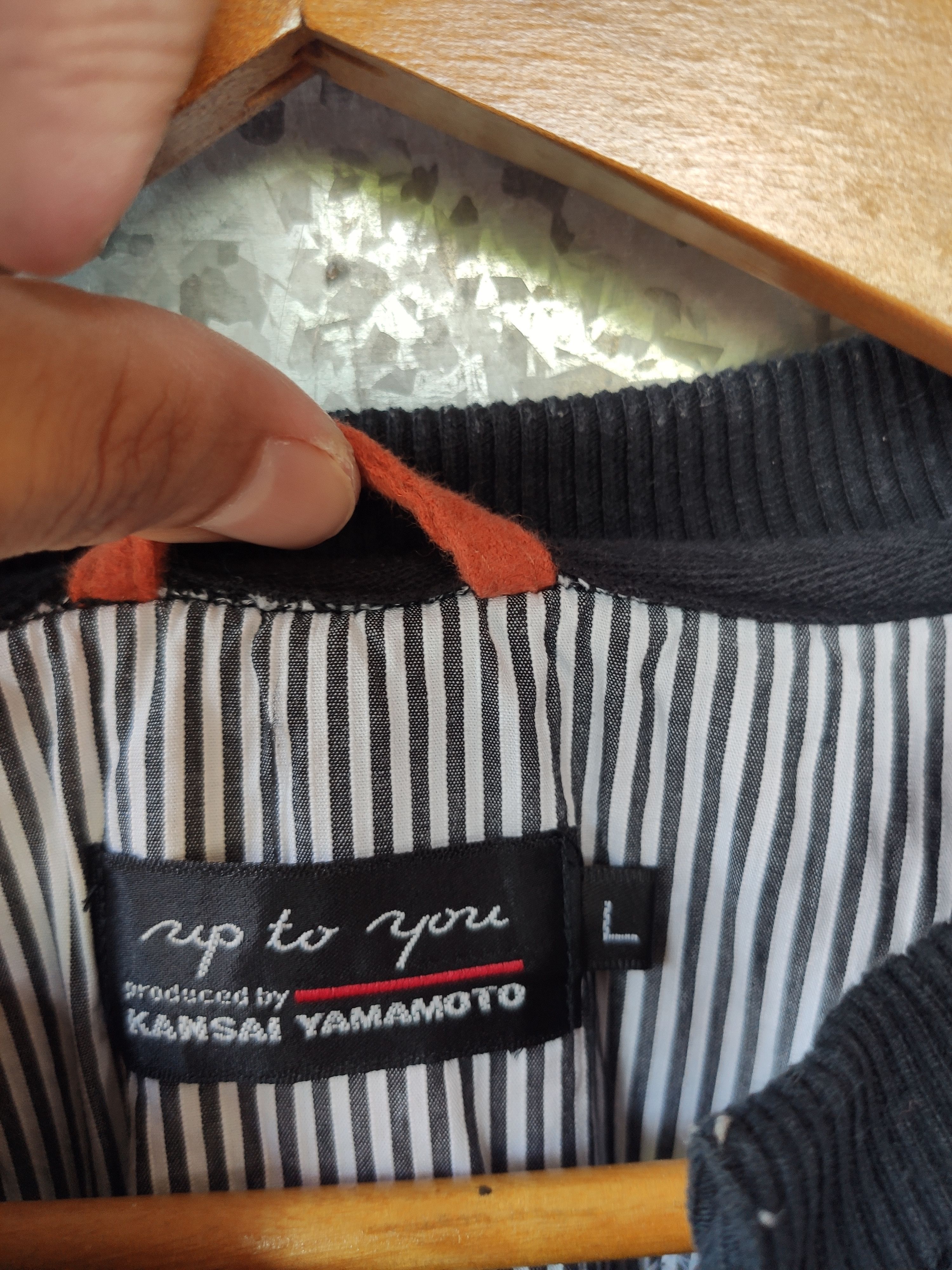 Kansai Yamamoto 🔥 Kansai Yamamoto sweatshirt up to you half zipper Size US L / EU 52-54 / 3 - 4 Thumbnail