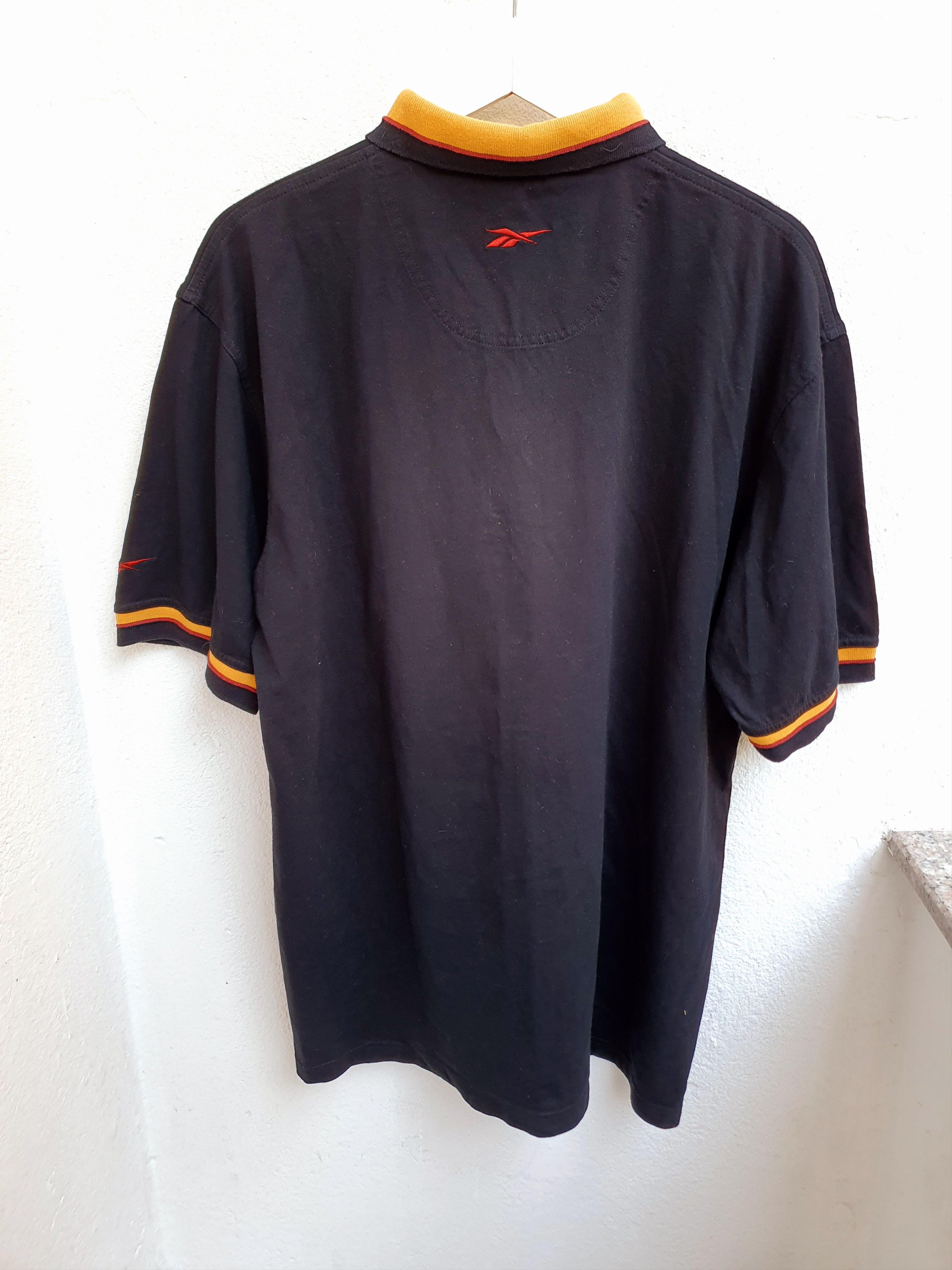 Reebok × Vintage Reebok Vtg black Polo/Golf Shirt SWAG,SZ XL Size US XL / EU 56 / 4 - 13 Thumbnail