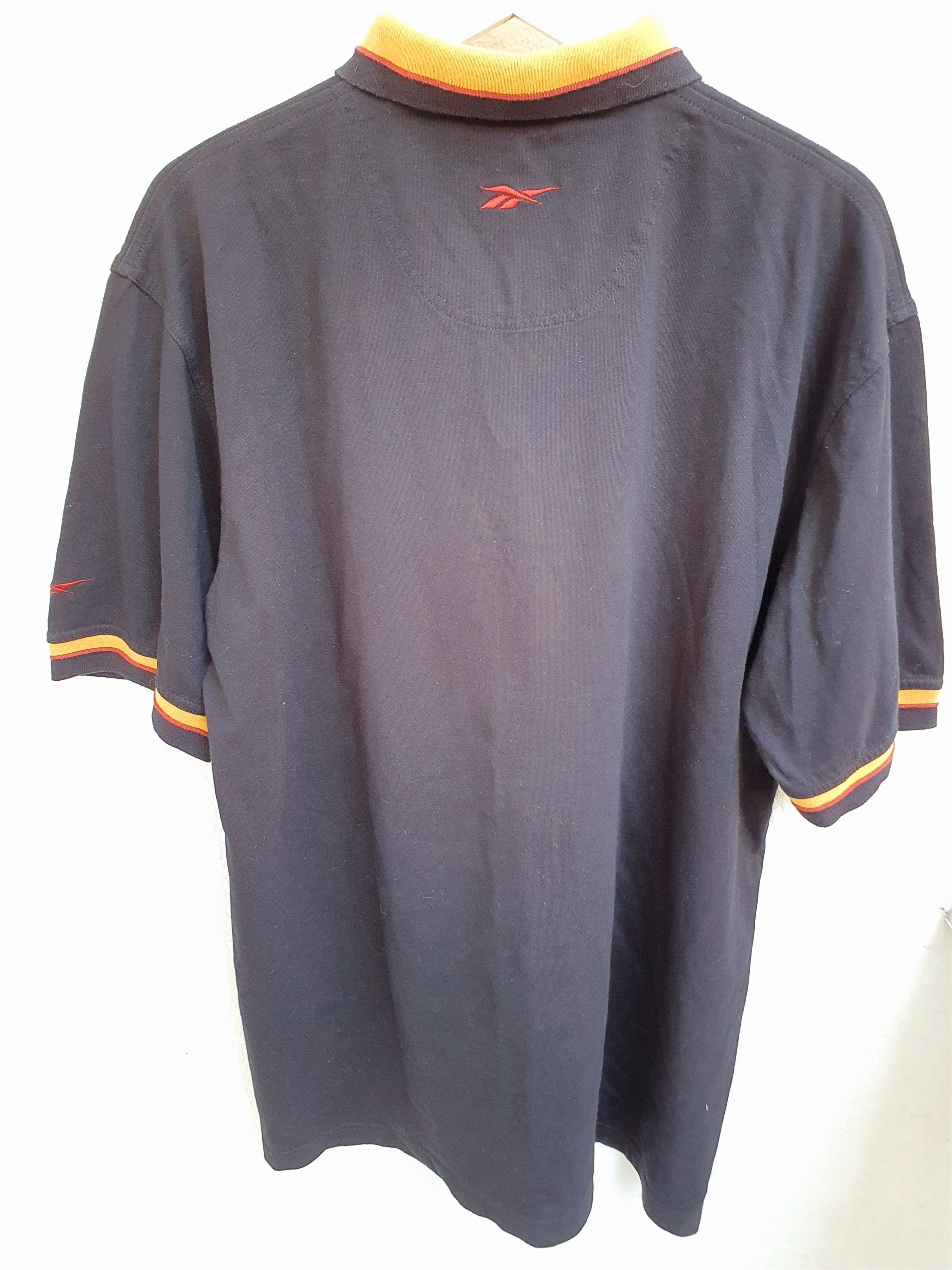 Reebok × Vintage Reebok Vtg black Polo/Golf Shirt SWAG,SZ XL Size US XL / EU 56 / 4 - 14 Thumbnail