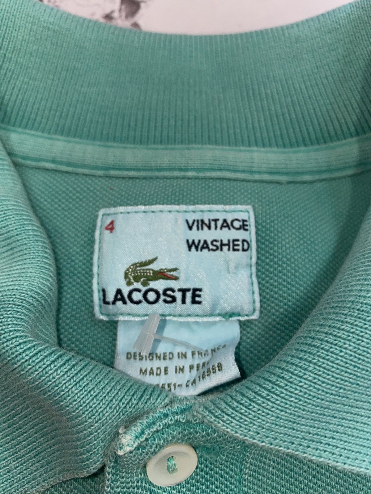 Lacoste Lacoste Vintage Washed Polo Medium Size US M / EU 48-50 / 2 - 4 Preview
