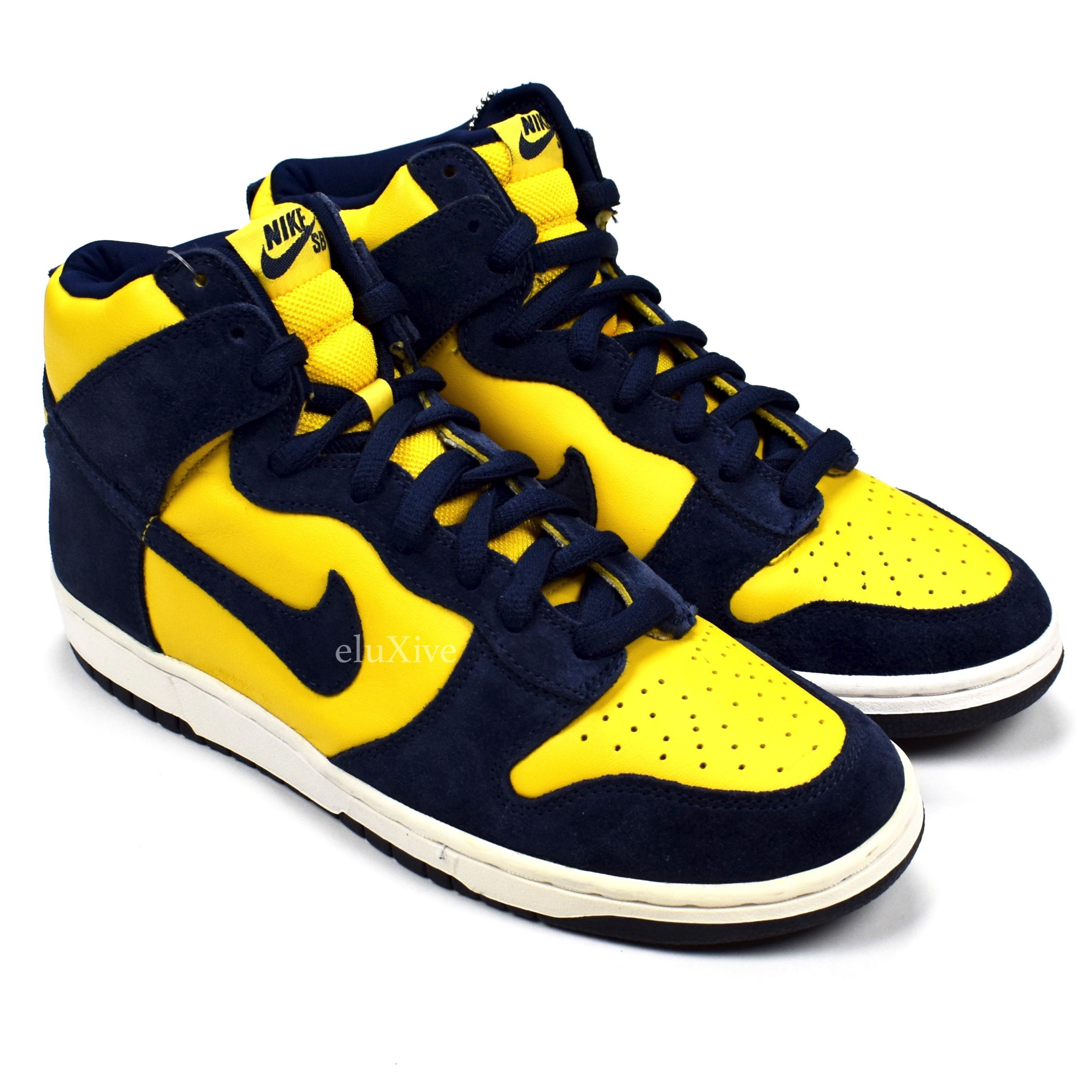 Nike Dunk High Pro SB Michigan 2005 DS | Grailed