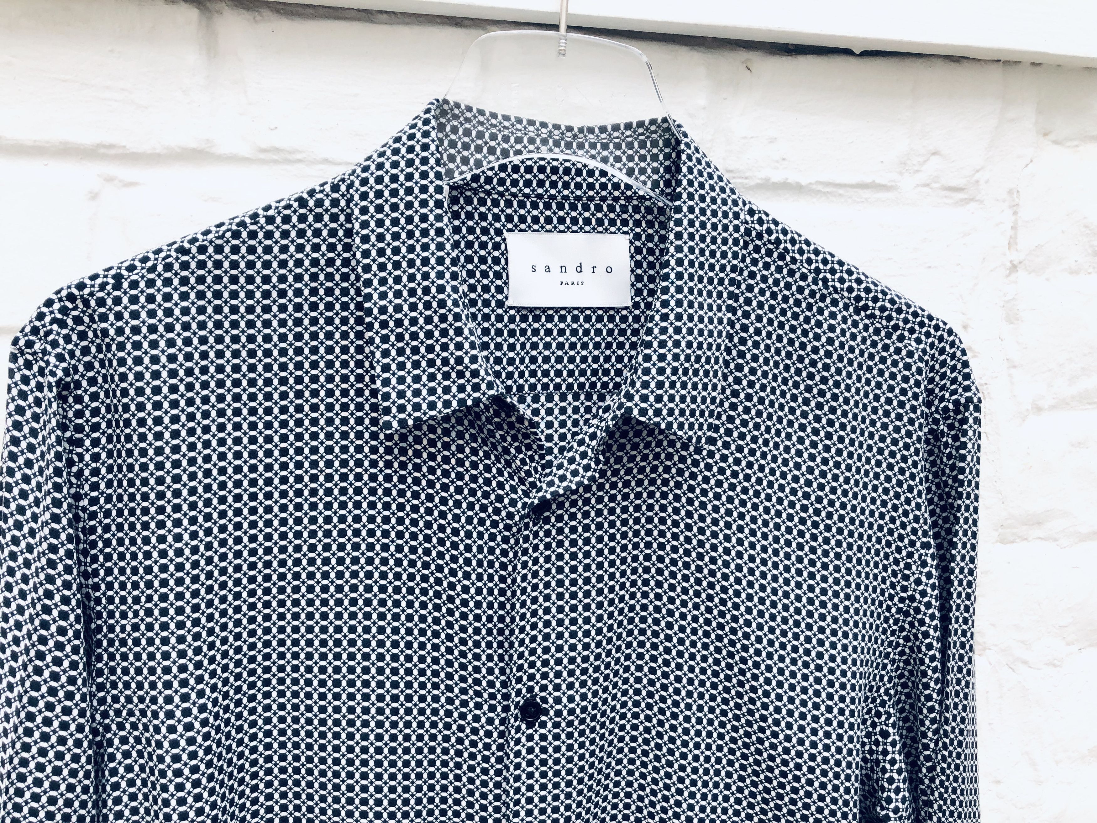 Sandro Silk Like Shirt Size US L / EU 52-54 / 3 - 3 Thumbnail